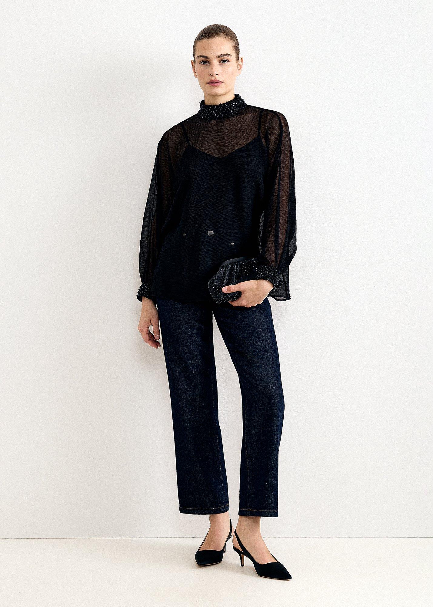 bethany-sequin-neck-batwing-top
