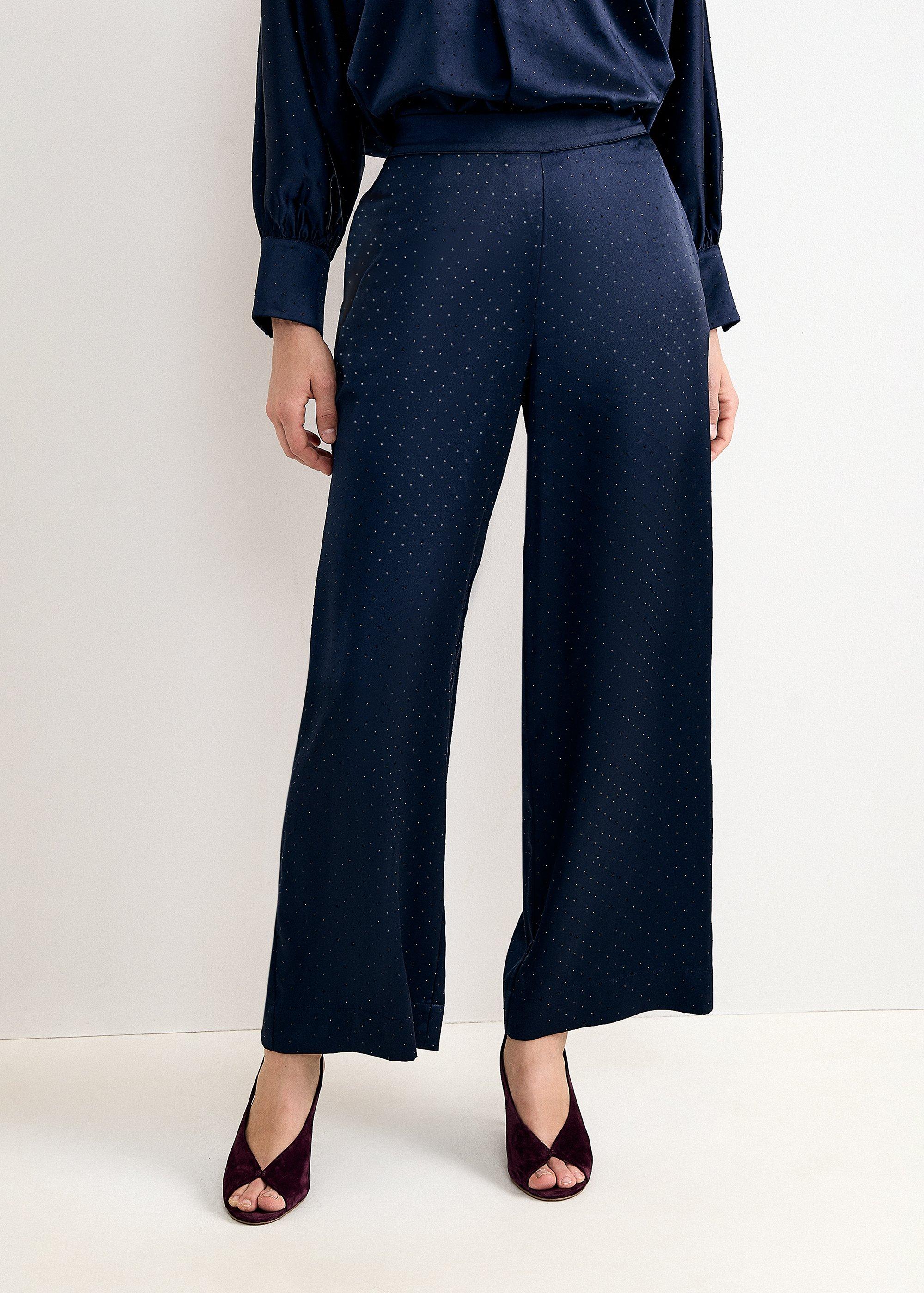 Juliette Embellished Satin Trousers