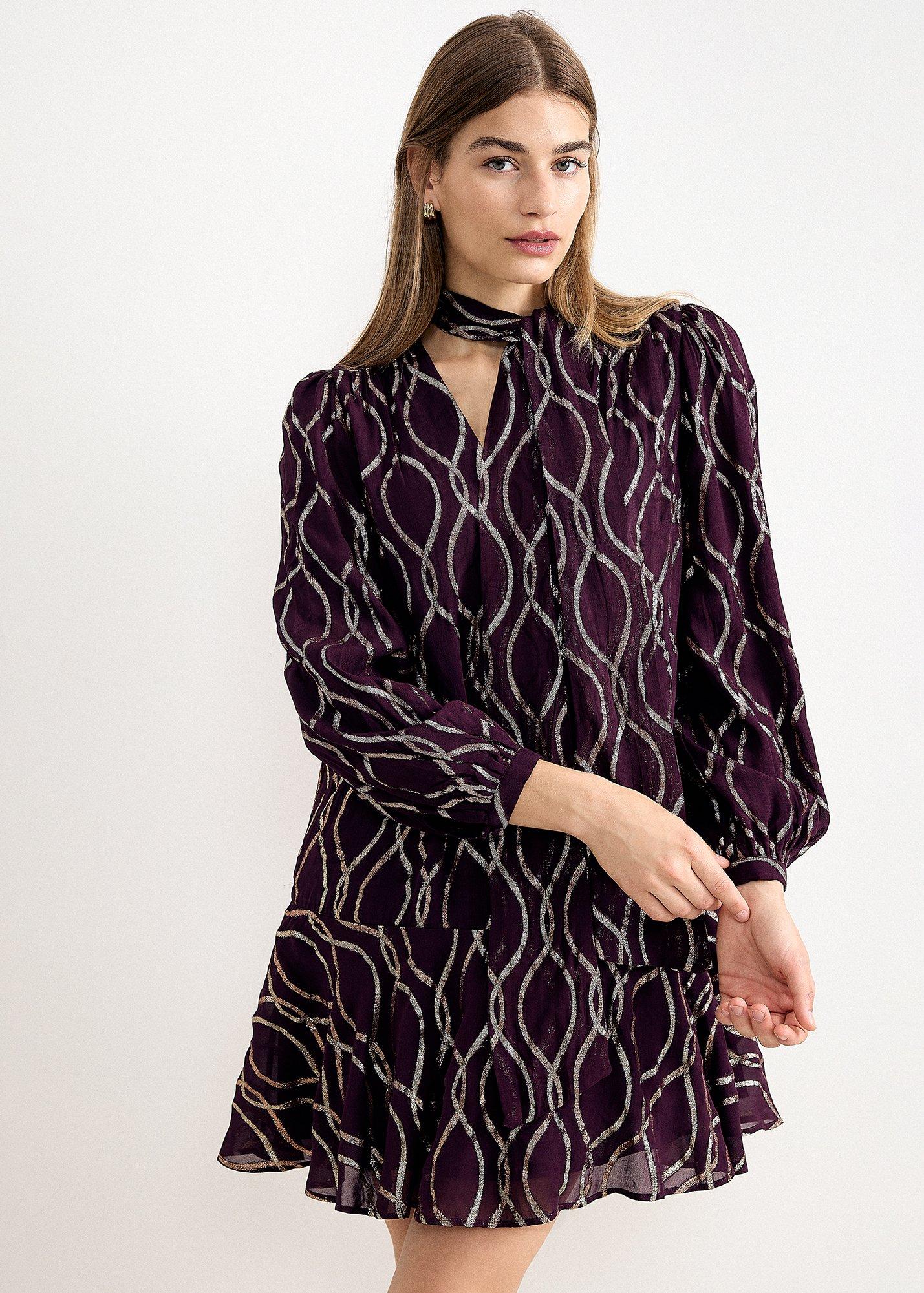 Vera Short Swing Fil Coupe Dress 