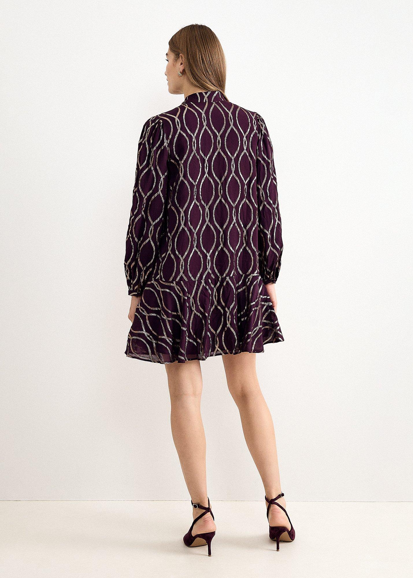 Vera Short Swing Fil Coupe Dress 
