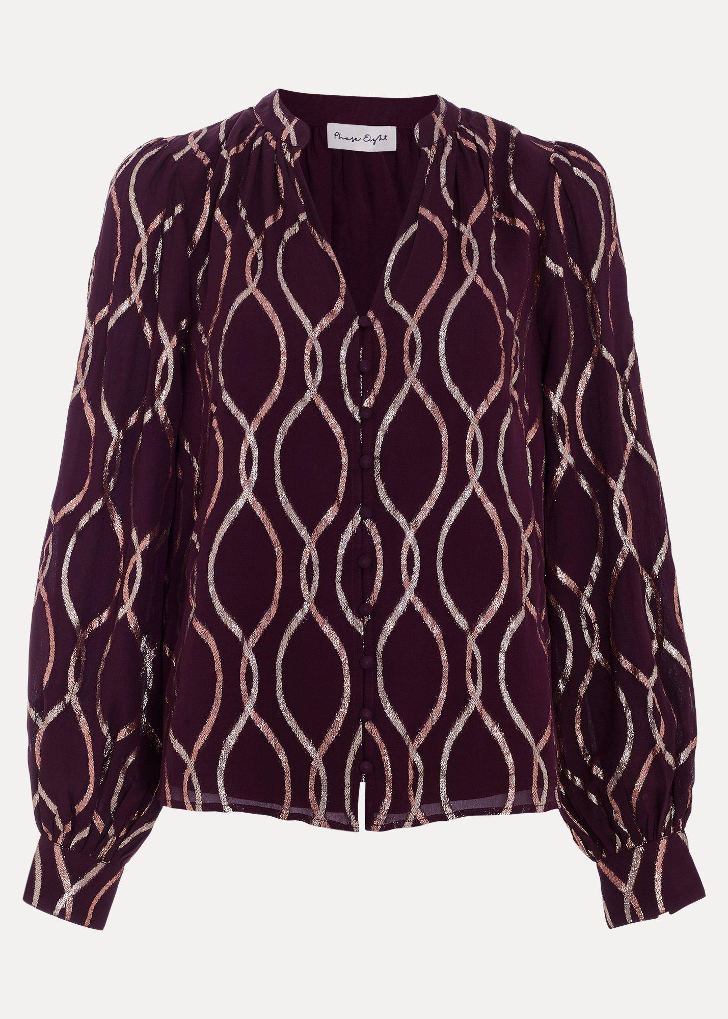 kayleigh-abstract-metallic-long-sleeve-top