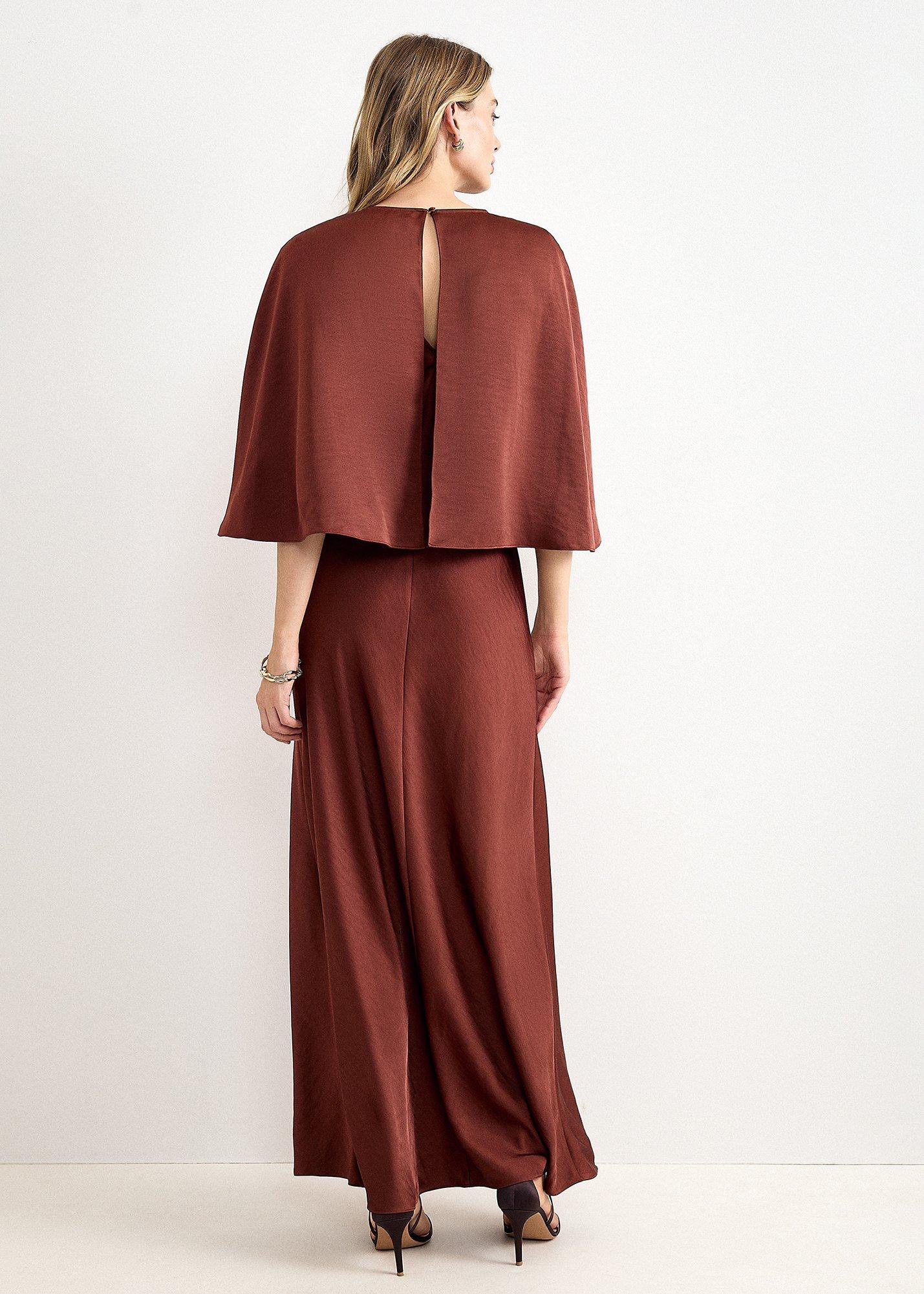 Petite Joni Cape Maxi Dress