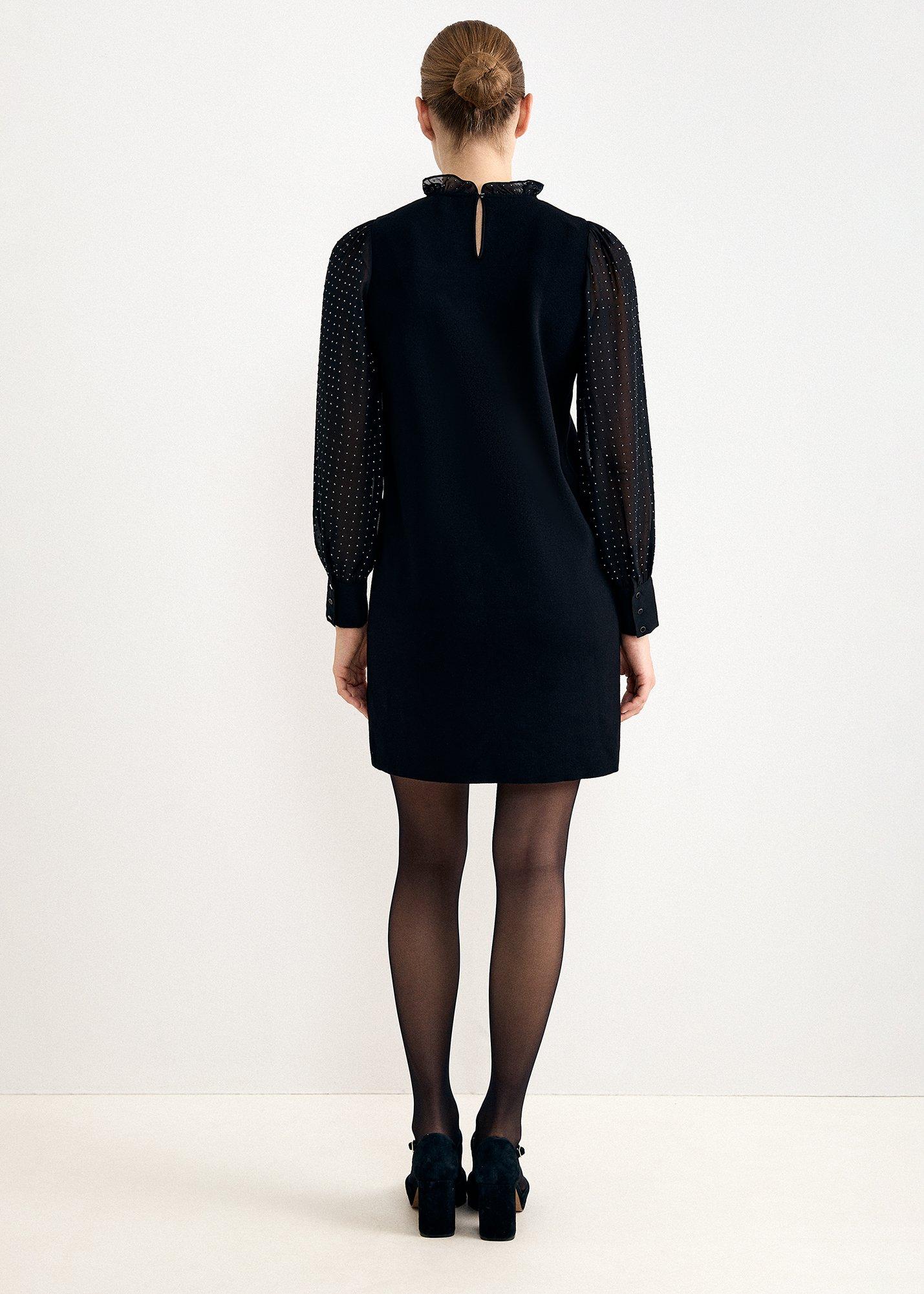  Thea Embellished Long Sleeve Knitted Dress 
