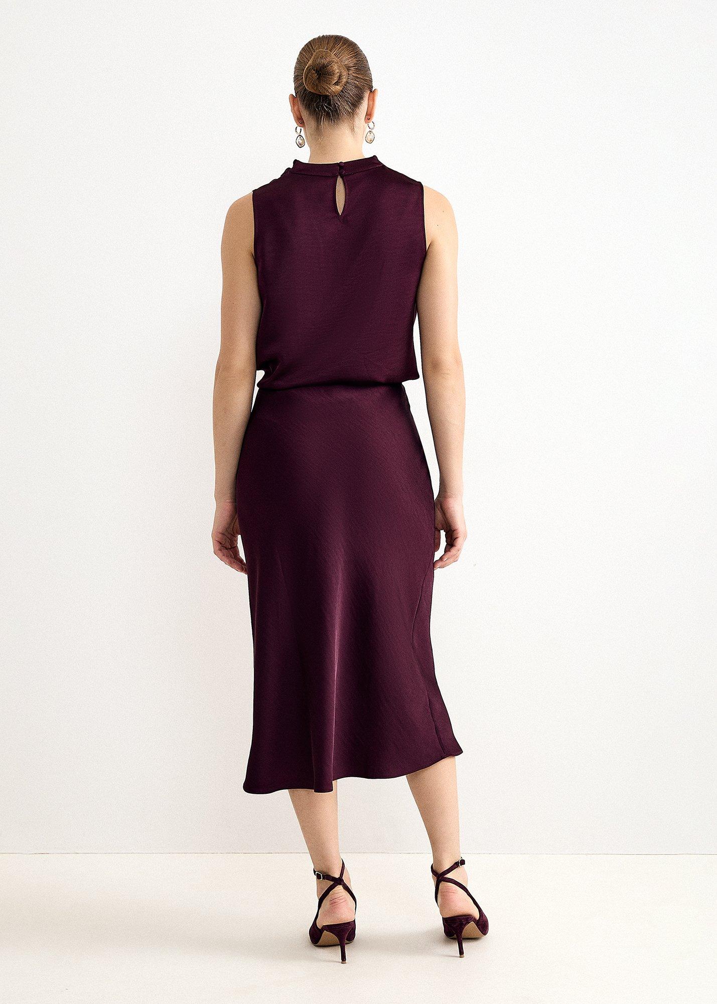 Blake Satin Slip Skirt