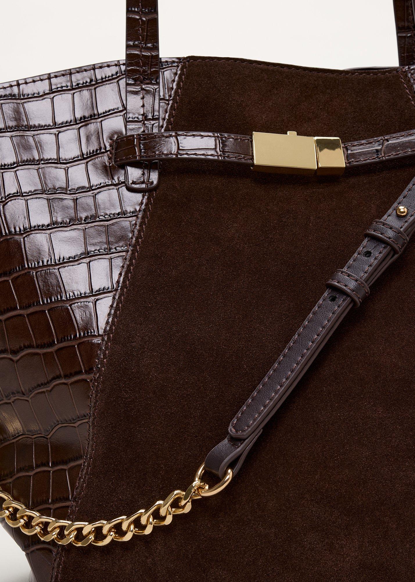 leather-and-suede-textured-tote-bag