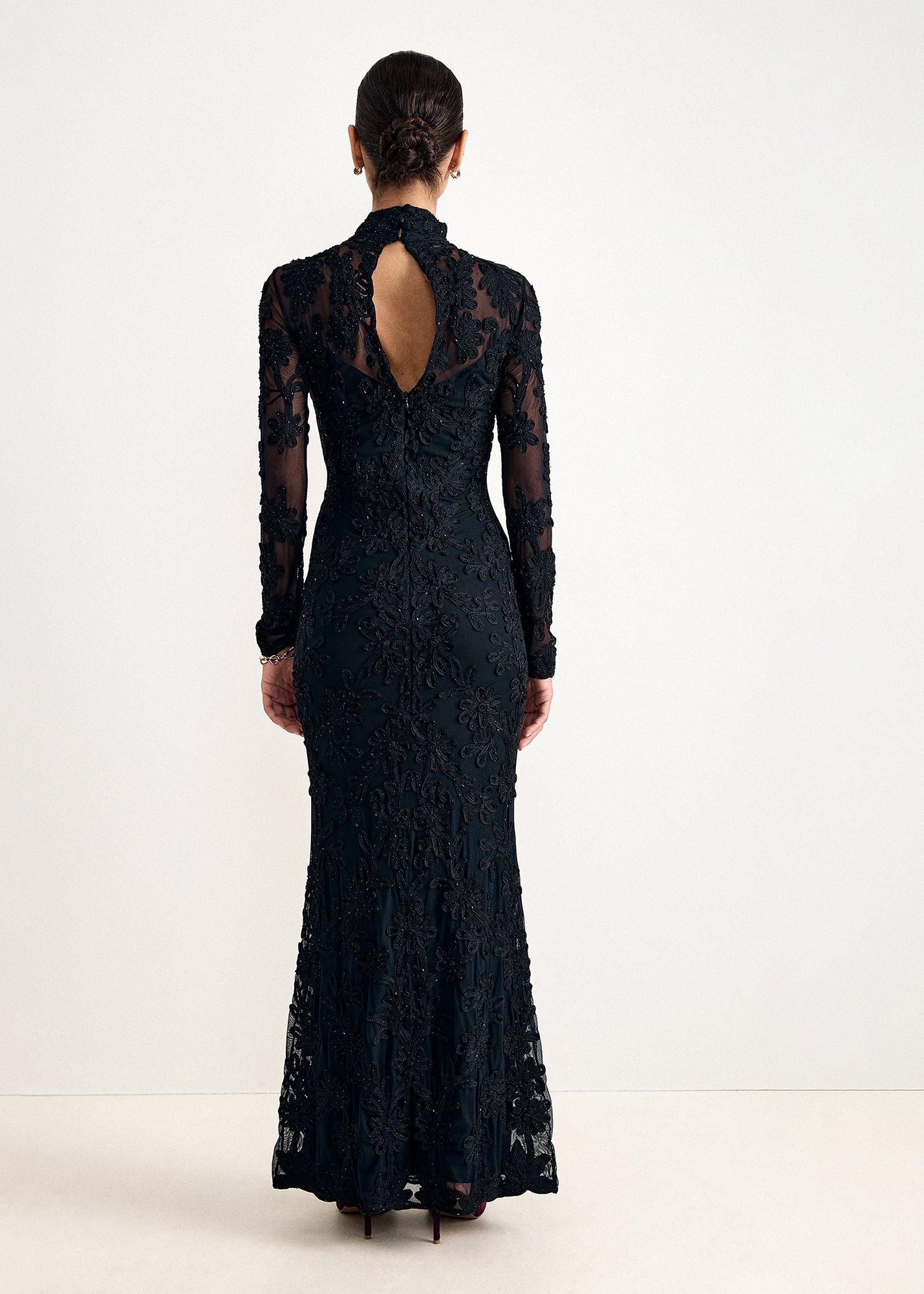 Mckenna Tapework Maxi Dress