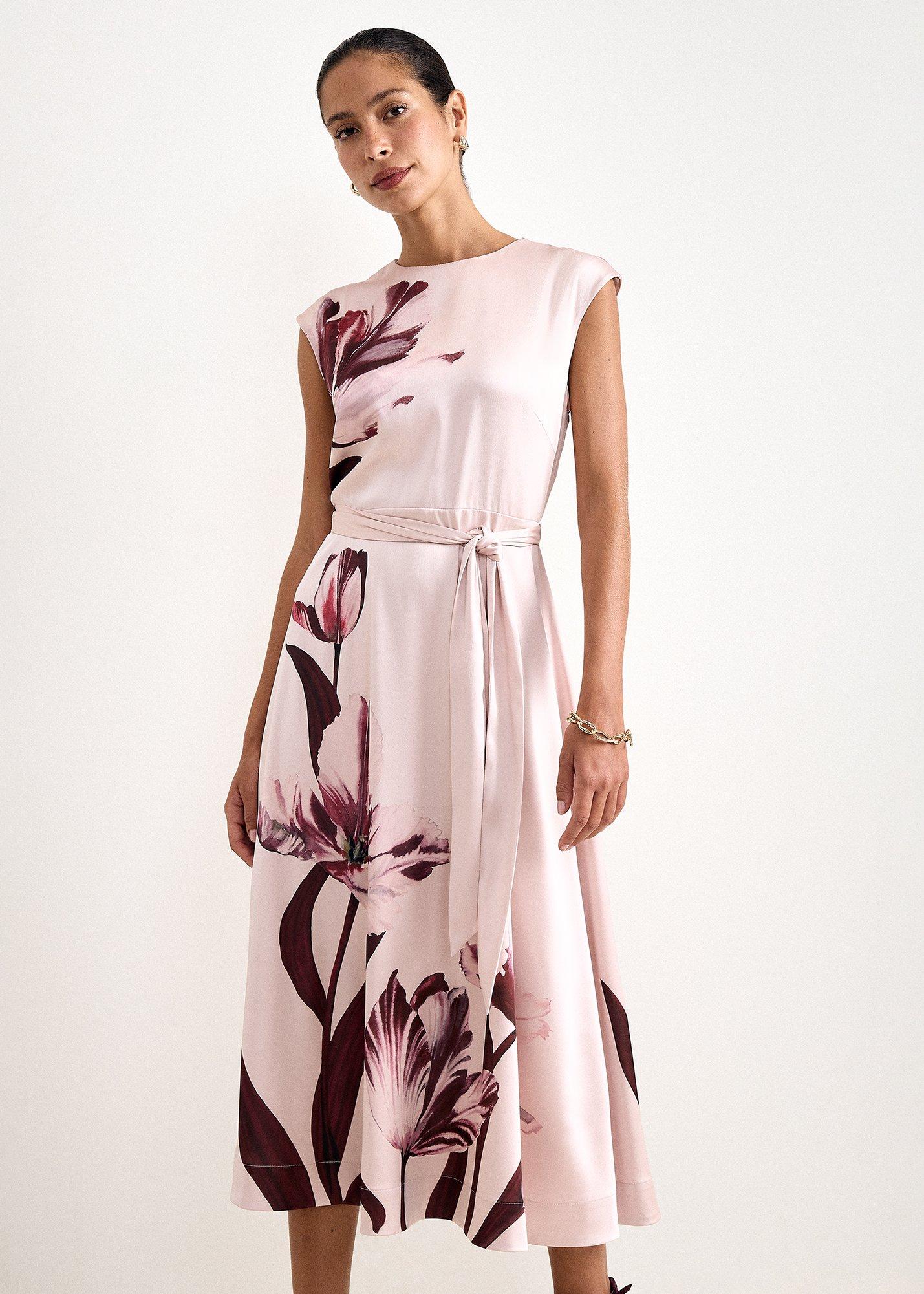 jane-satin-floral-placement-print-dress