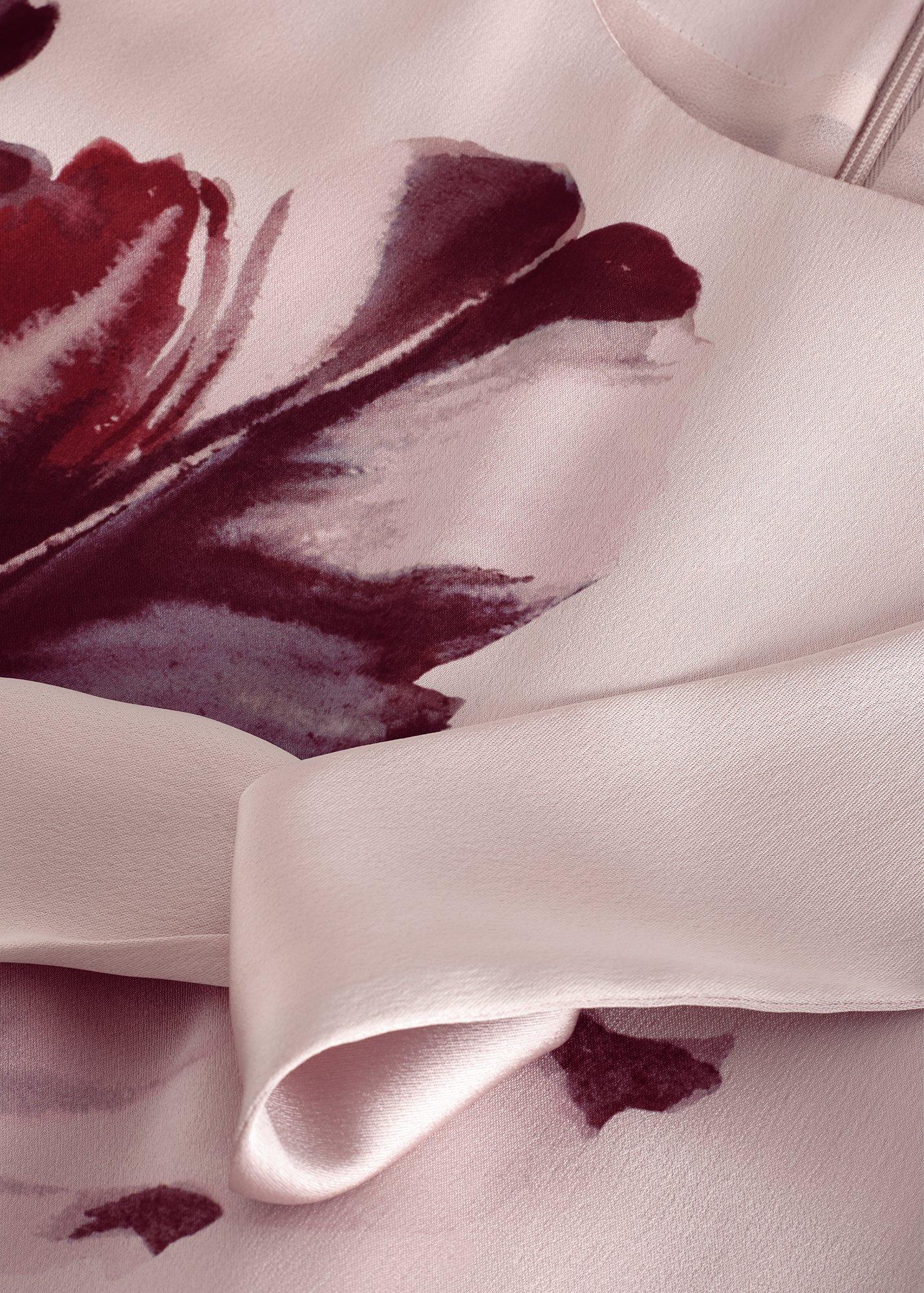 jane-satin-floral-placement-print-dress
