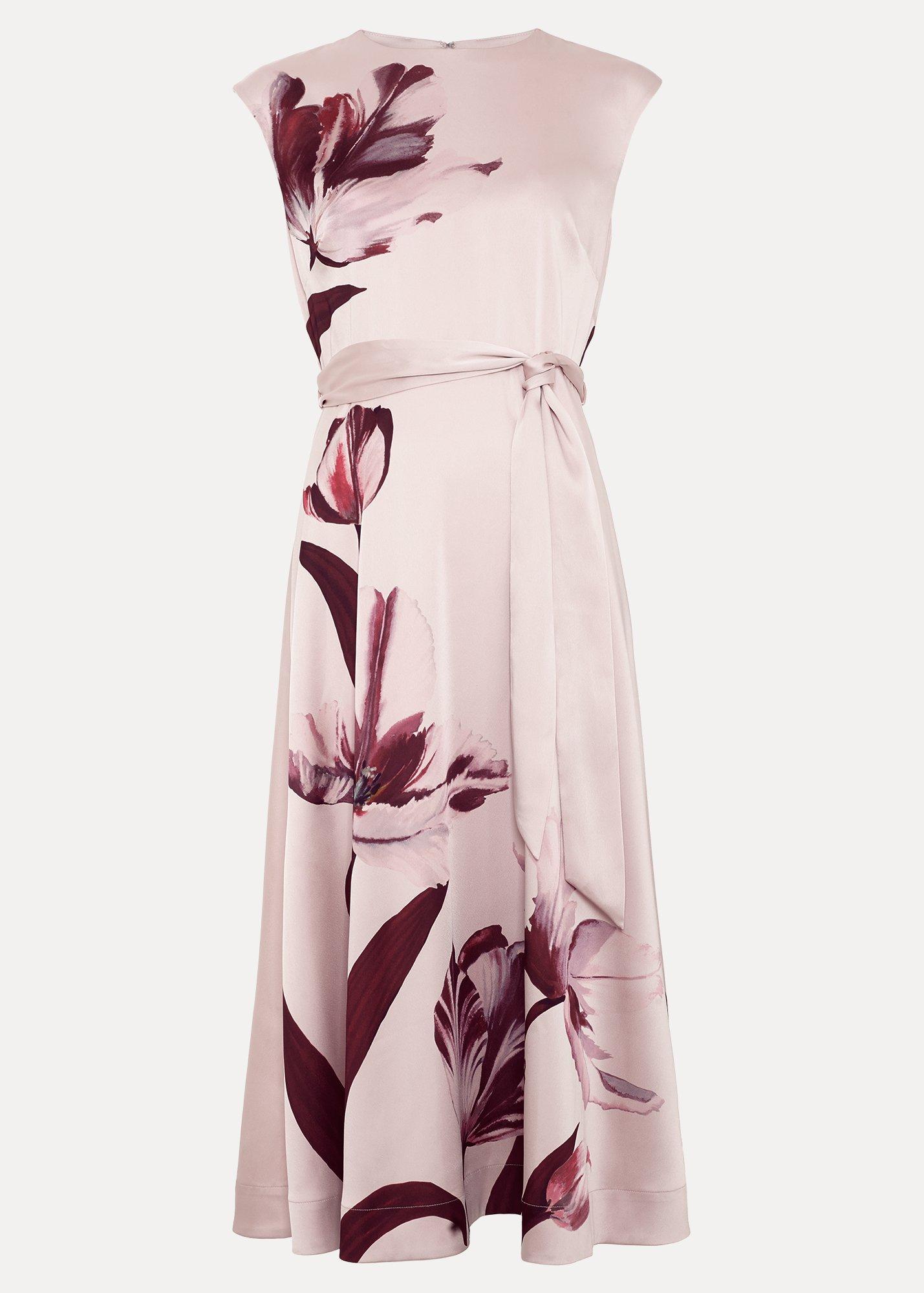 jane-satin-floral-placement-print-dress