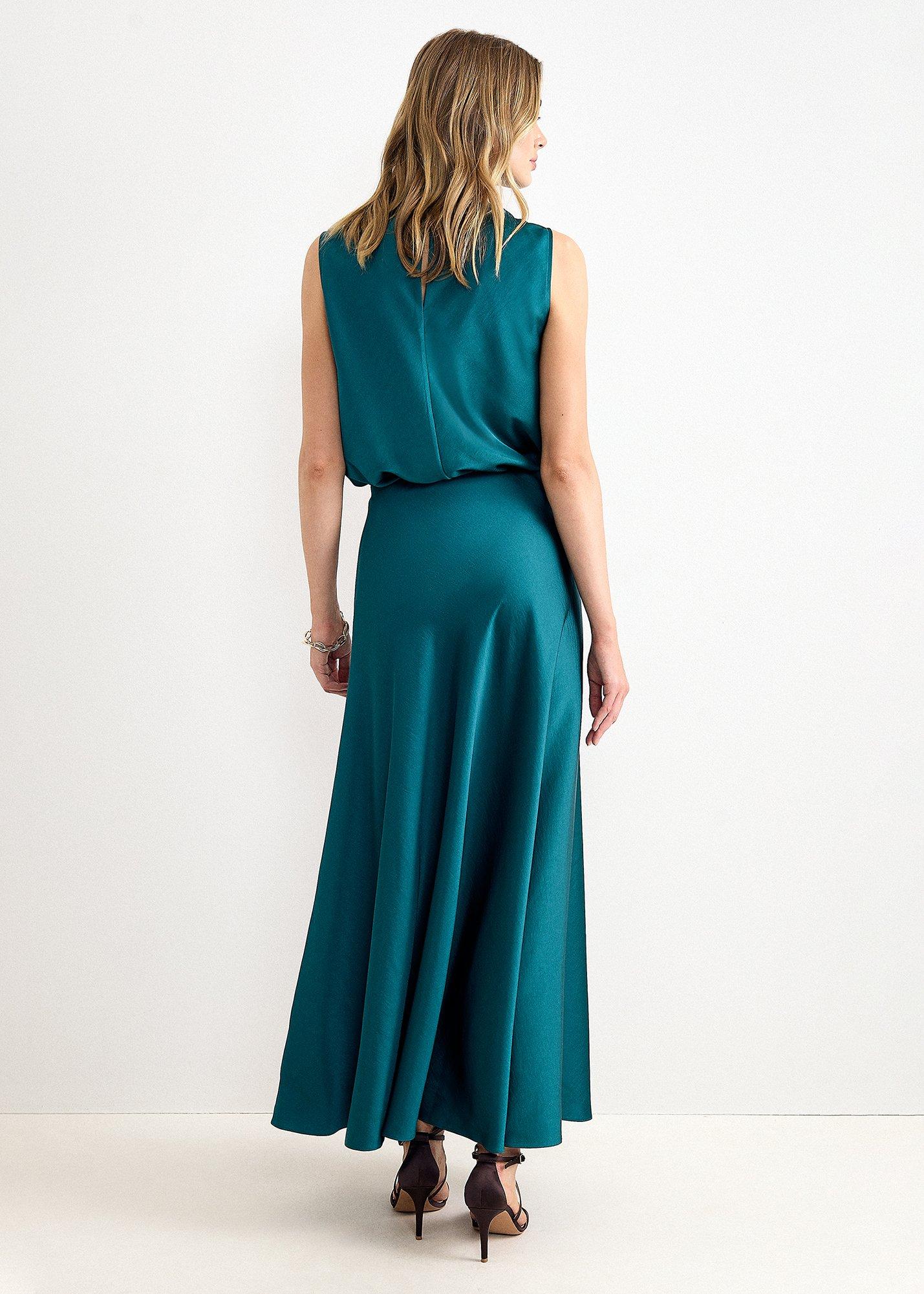 Saskia Satin Maxi Skirt 