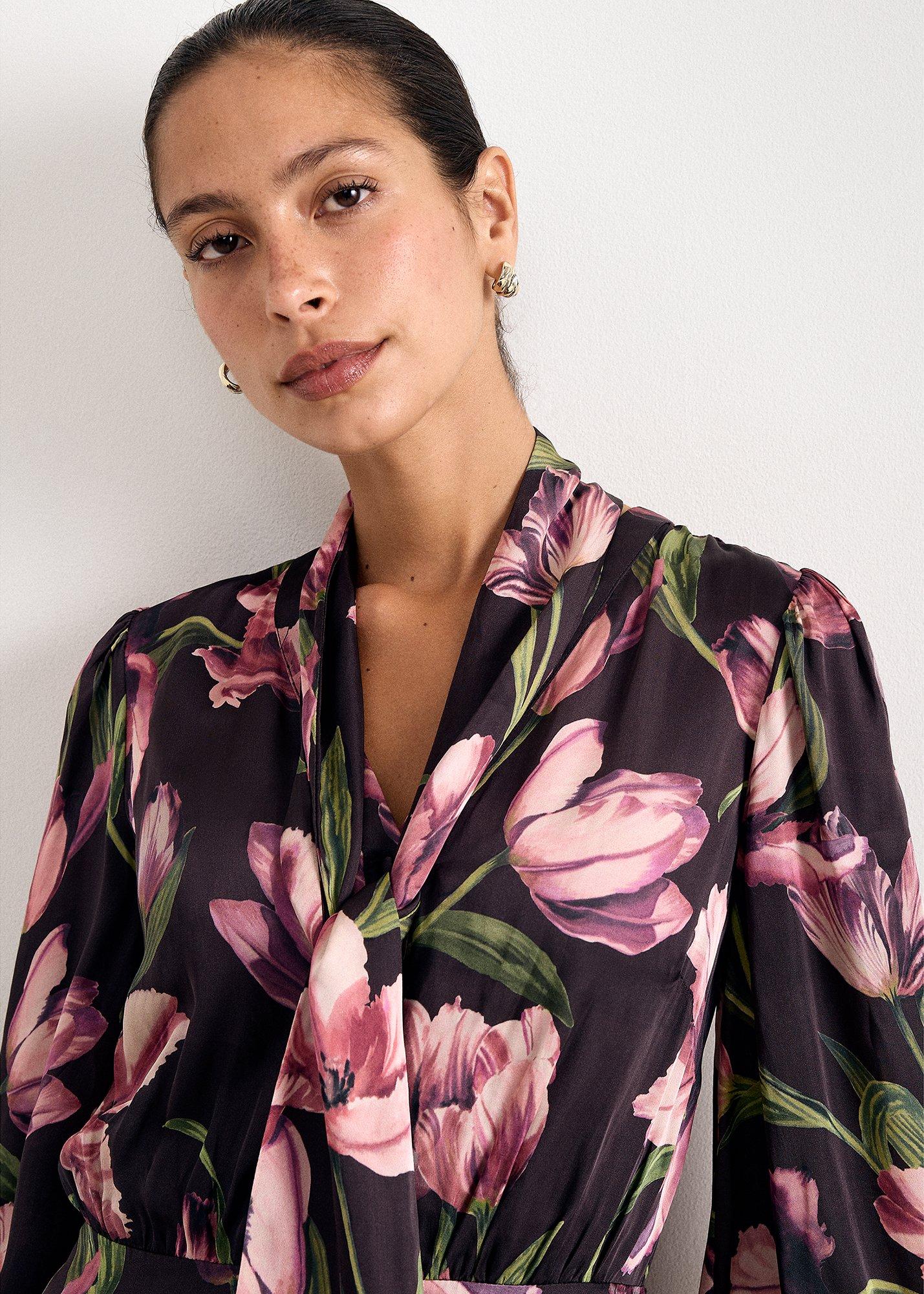 margot-long-sleeved-printed-floral-mini-dress