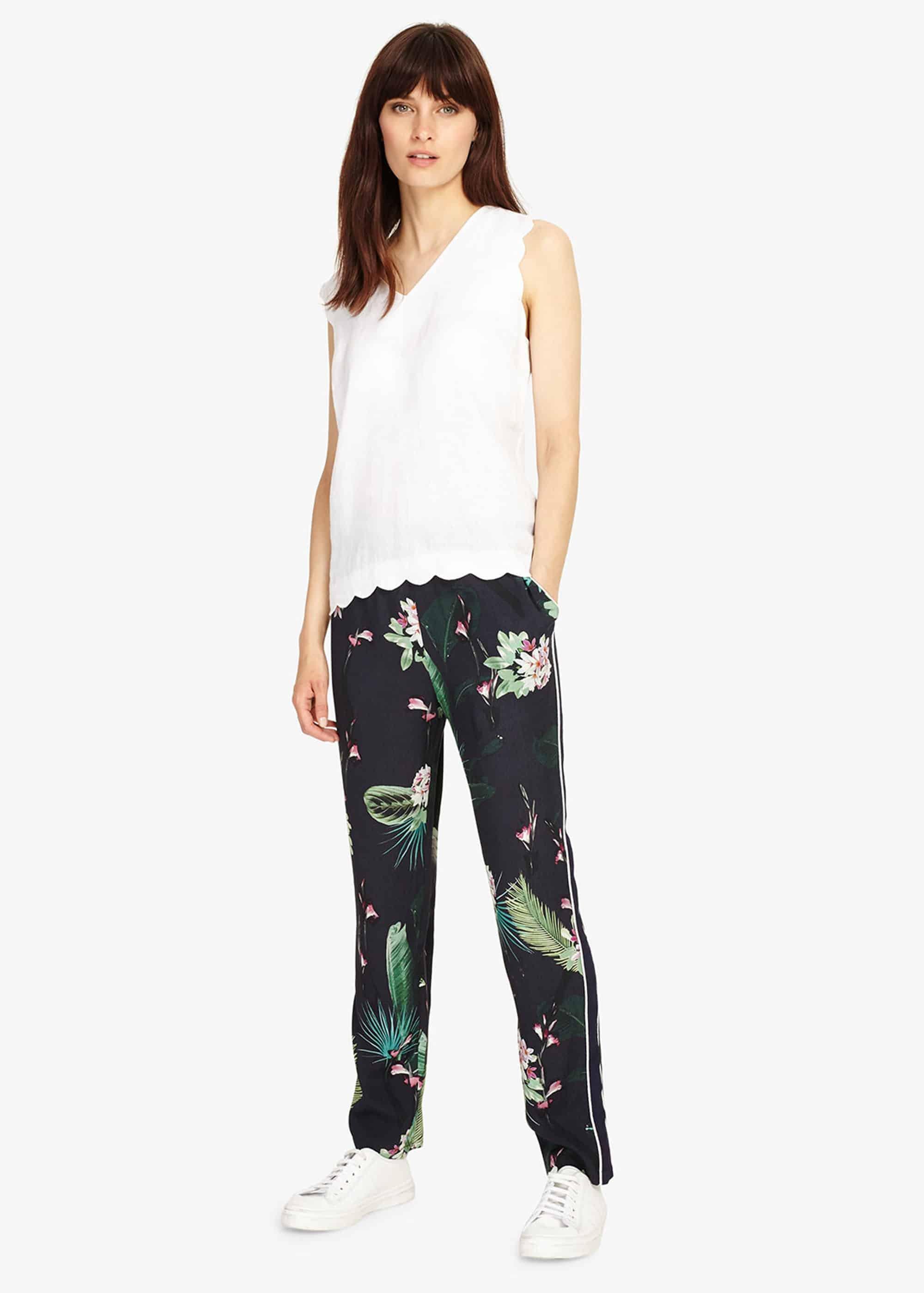 Mila Print Trousers