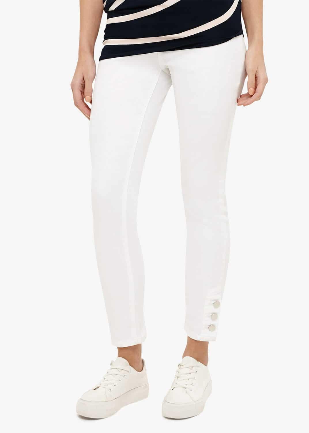Billie Button Hem Jeans