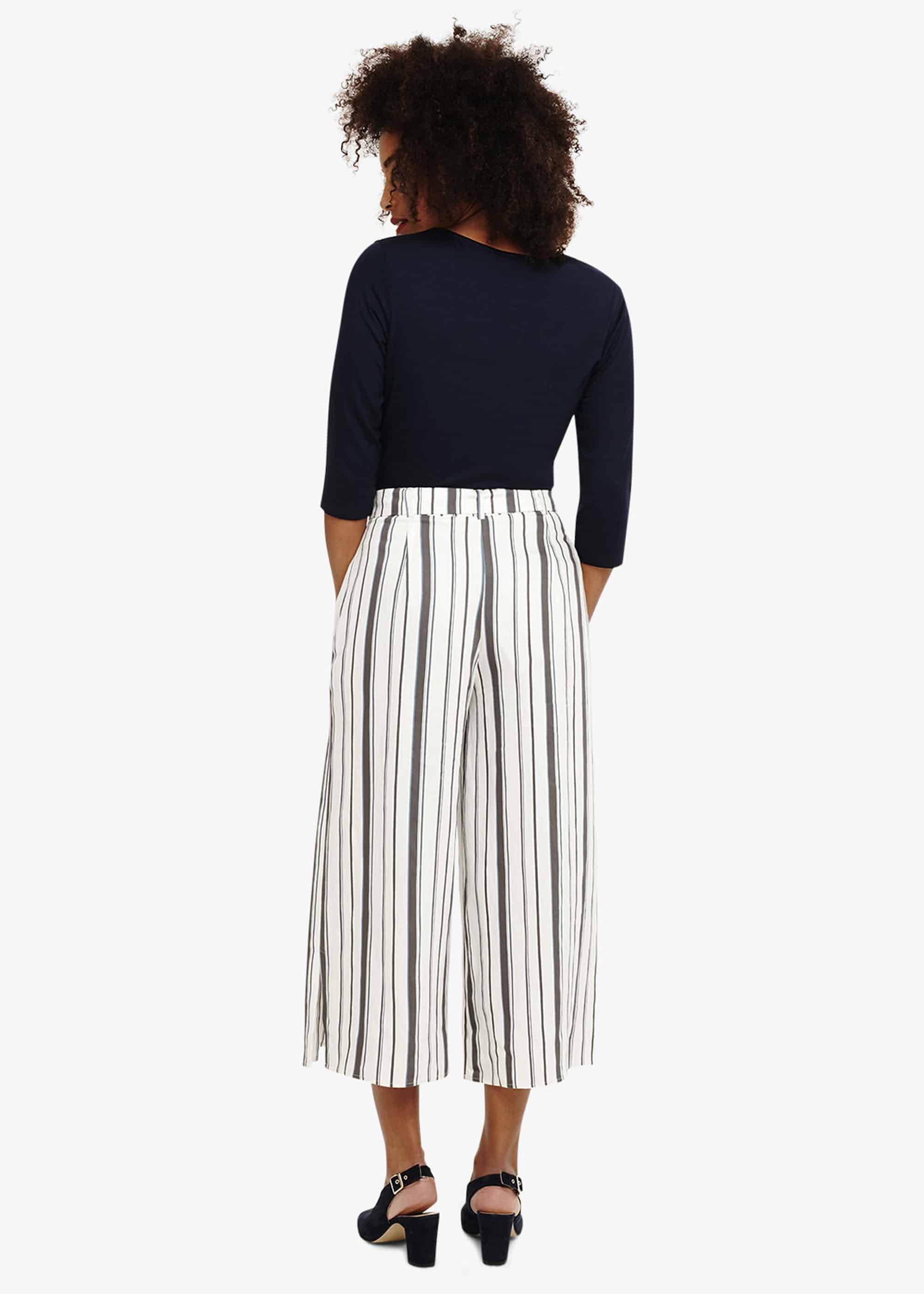 Dinah Wide Leg Culotte Trousers