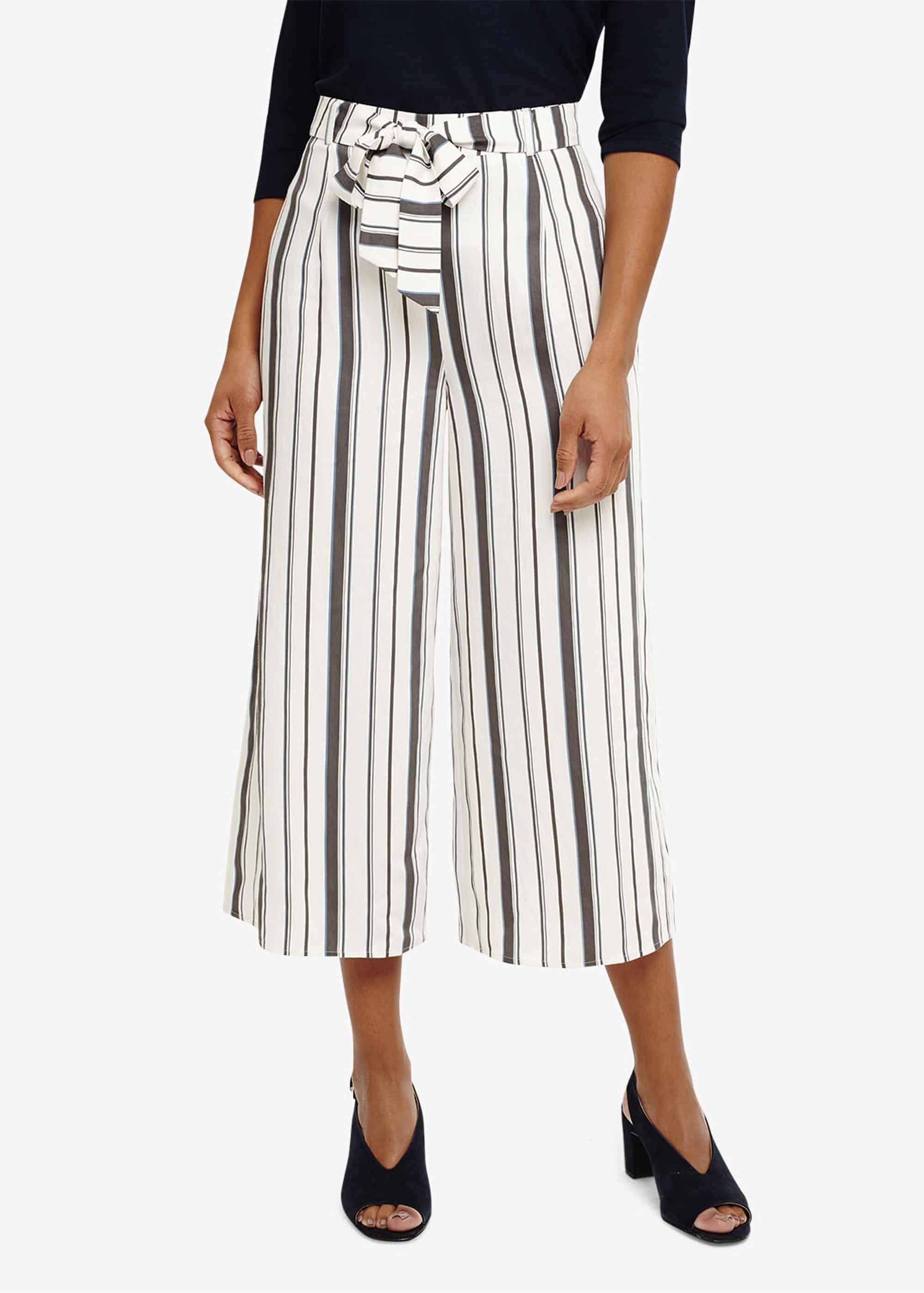 Dinah Wide Leg Culotte Trousers