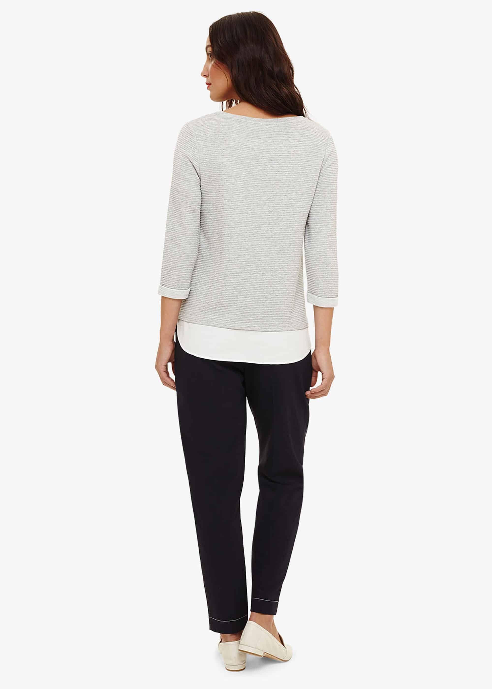 Trixie Topstitch Peg Trousers