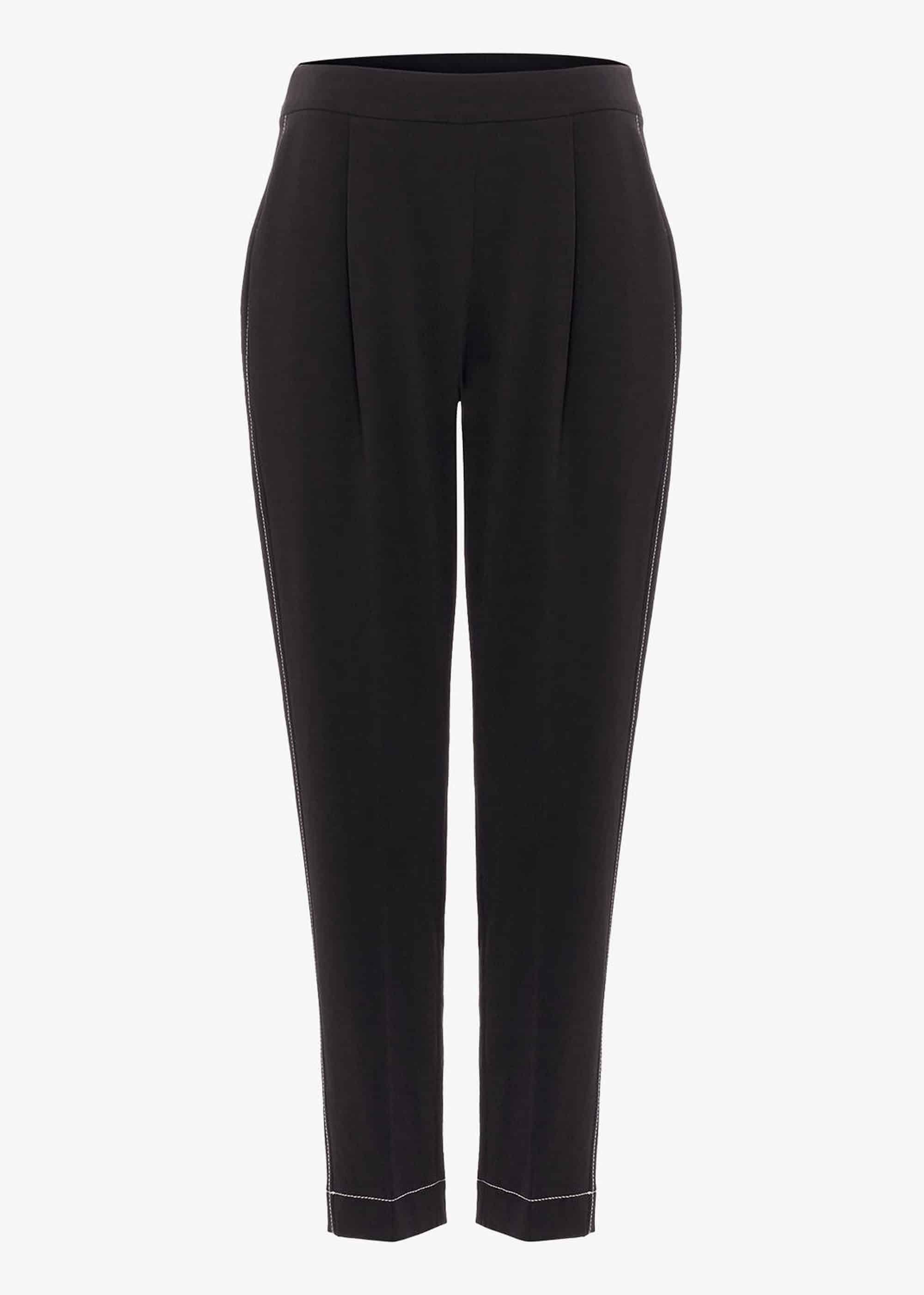 Trixie Topstitch Peg Trousers