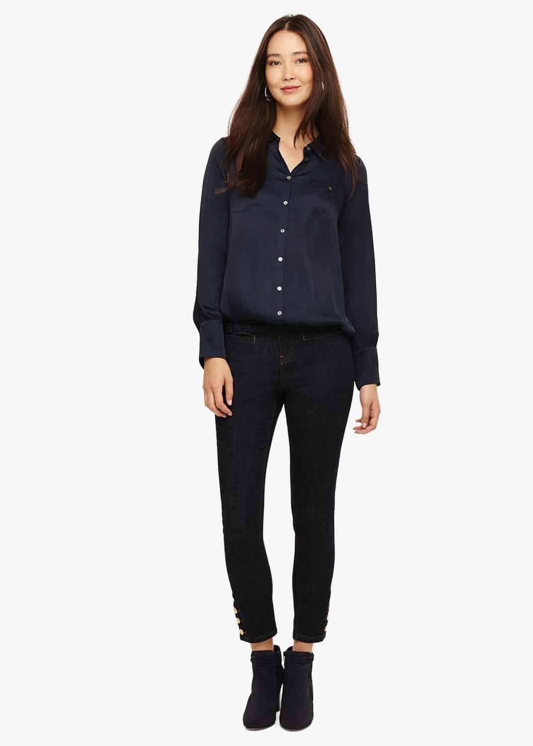 Morgan Cross Hatch Jeans