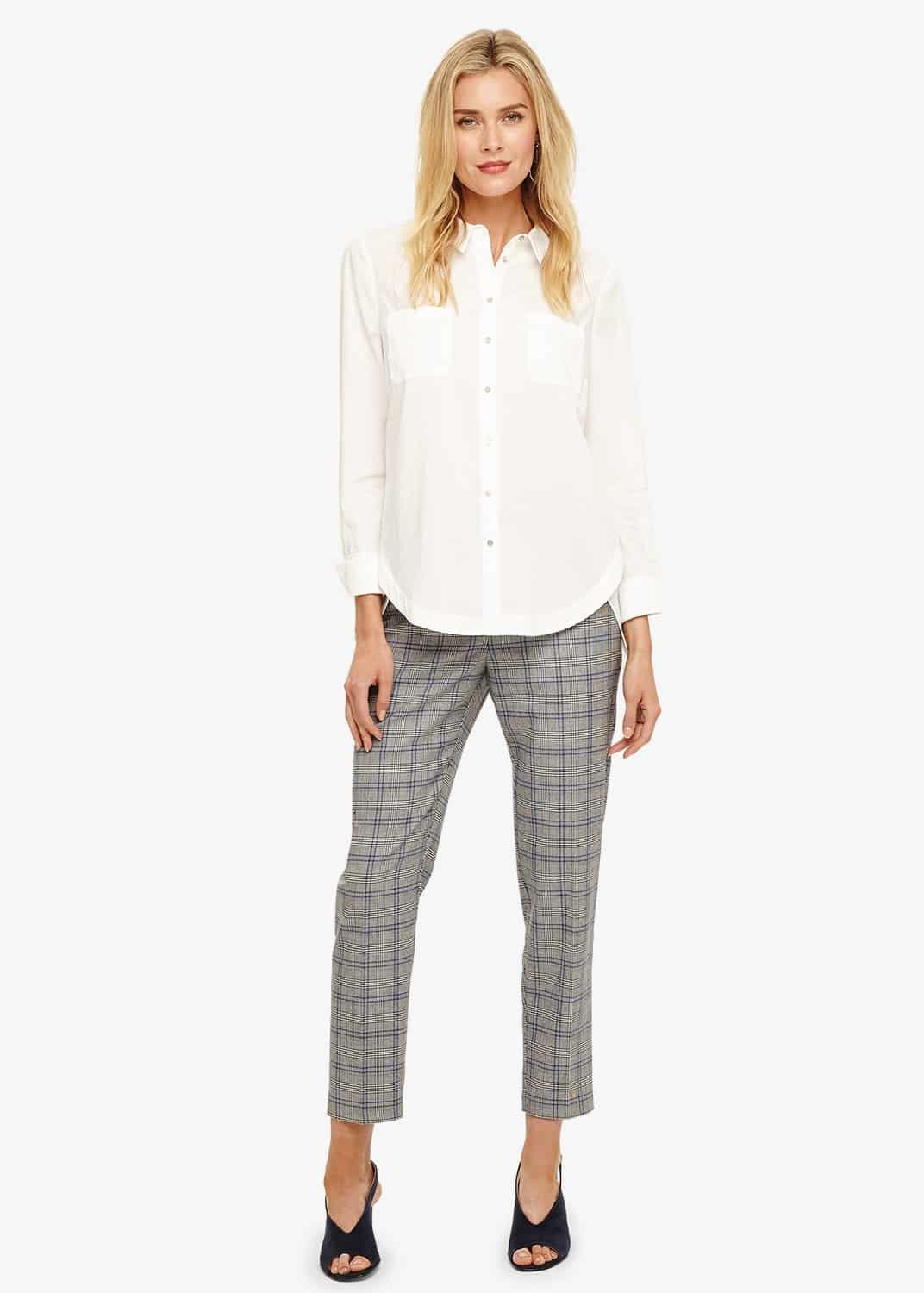 Terri Check Trousers