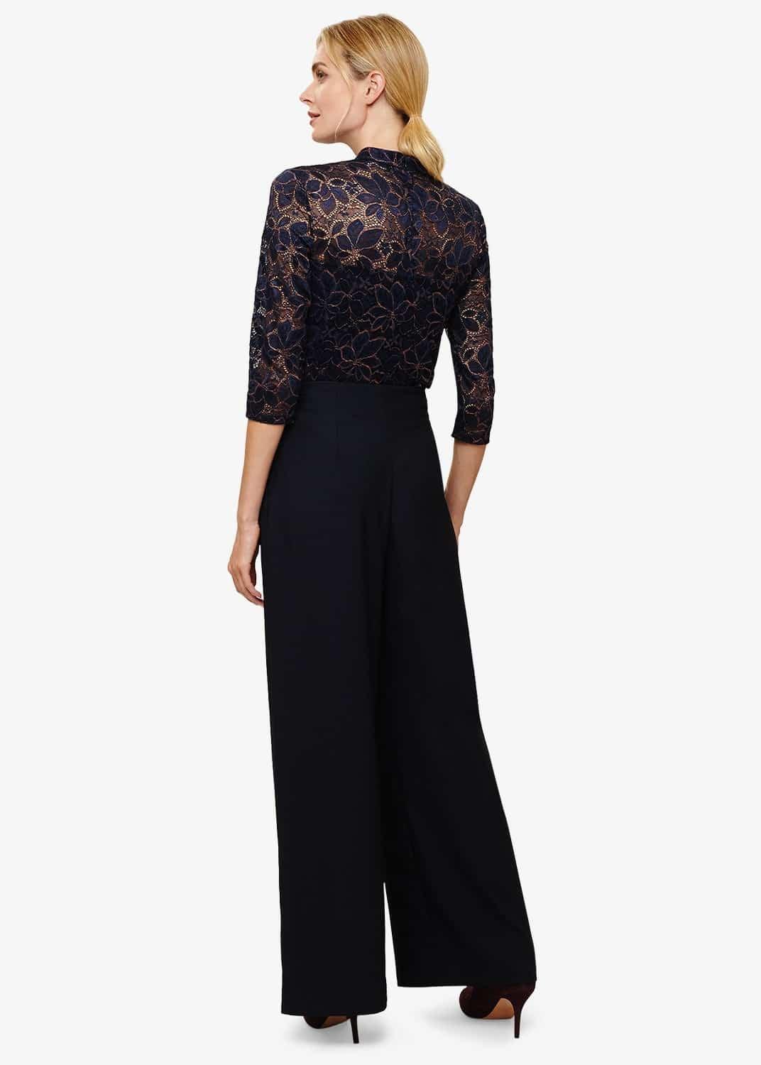 Robbie Eyelet Wide Trousers