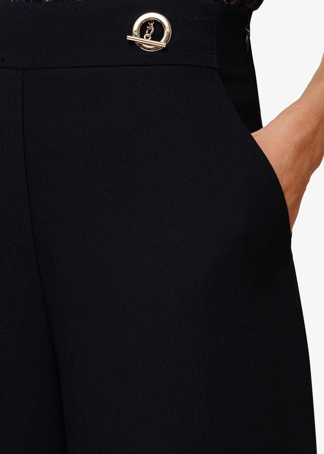 Robbie Eyelet Wide Trousers