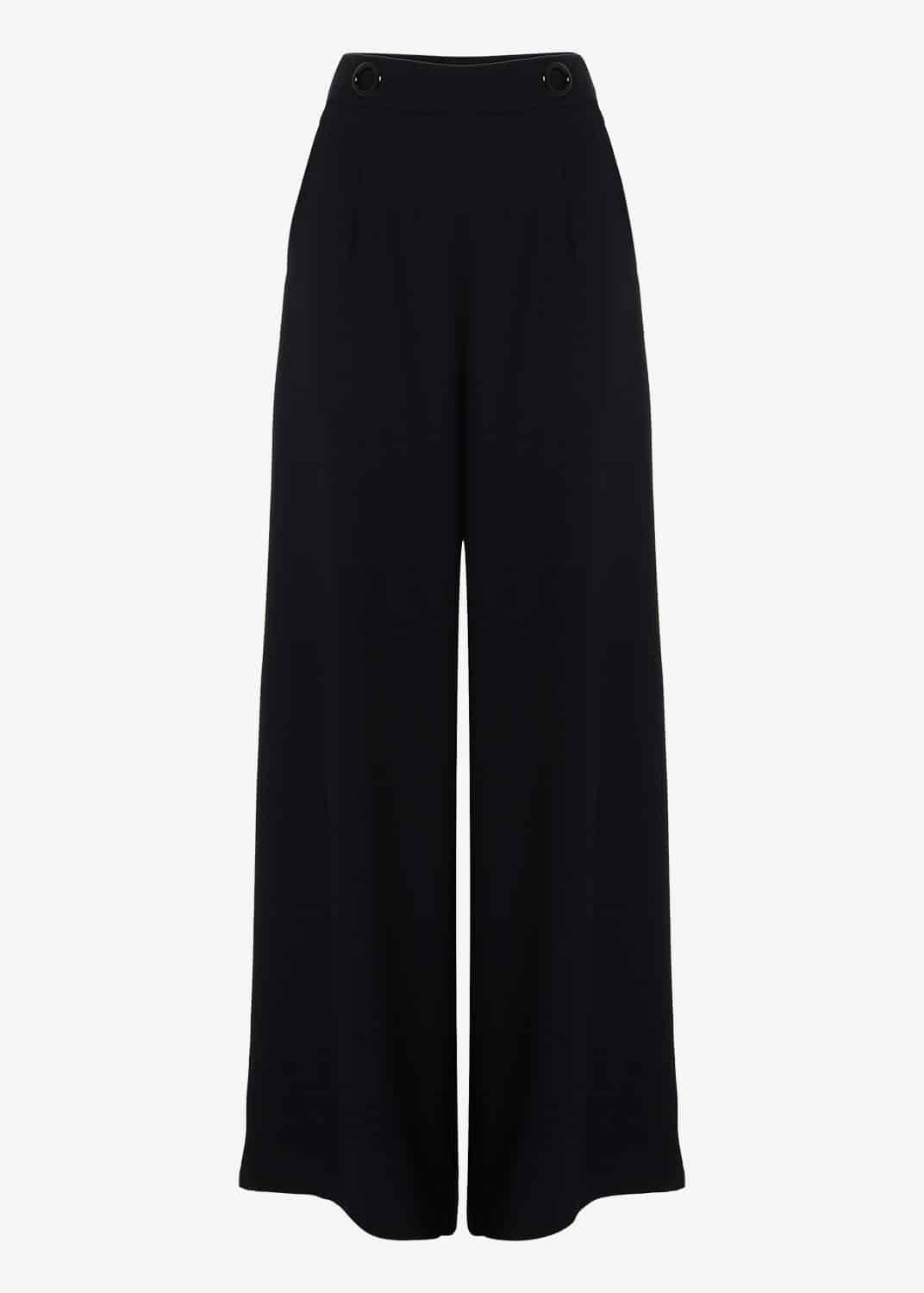 Robbie Eyelet Wide Trousers
