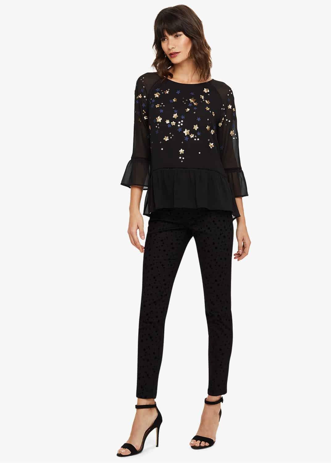 Aida Skinny Fit Star Jeans