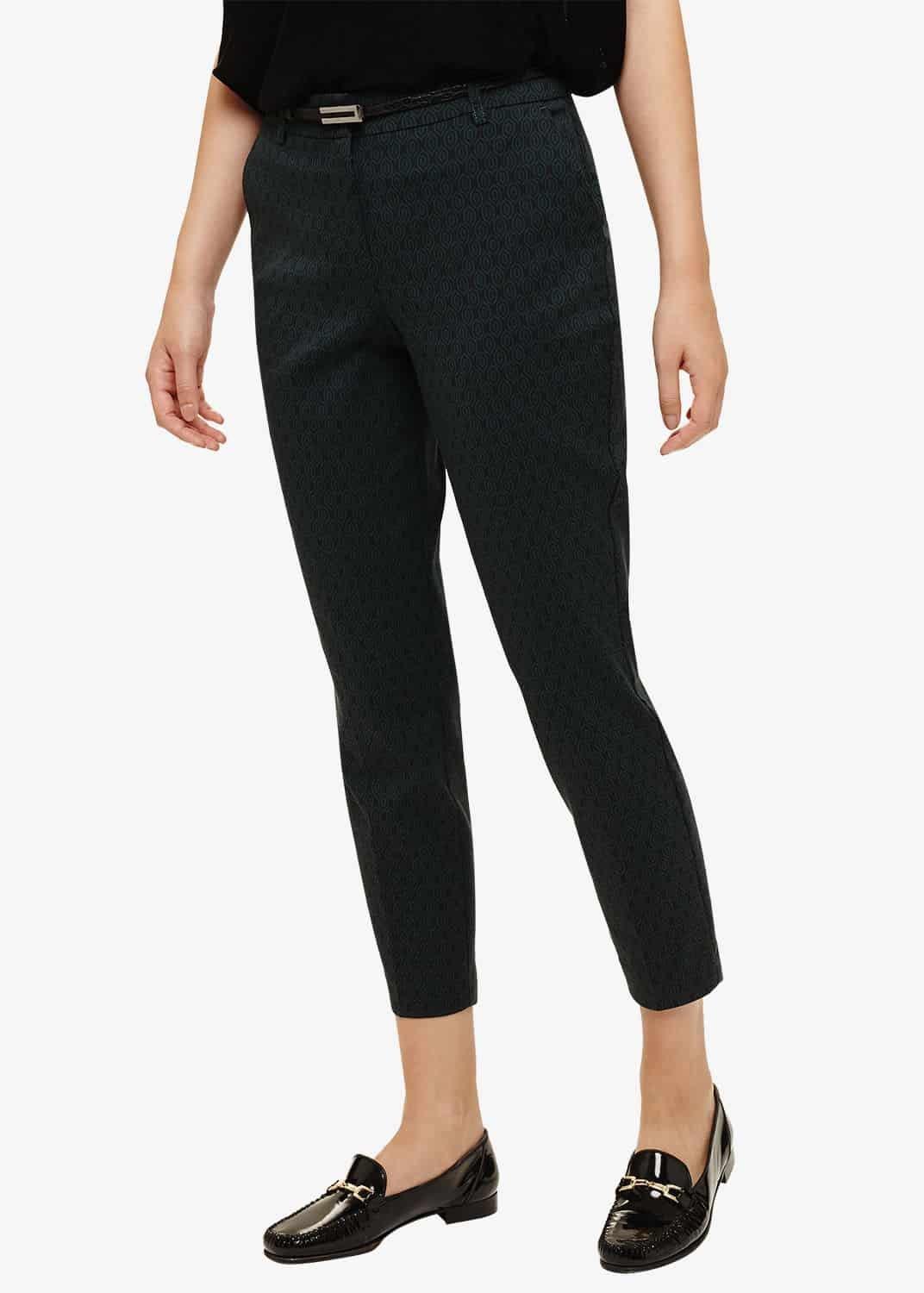 Larry Oval Jacquard Trousers