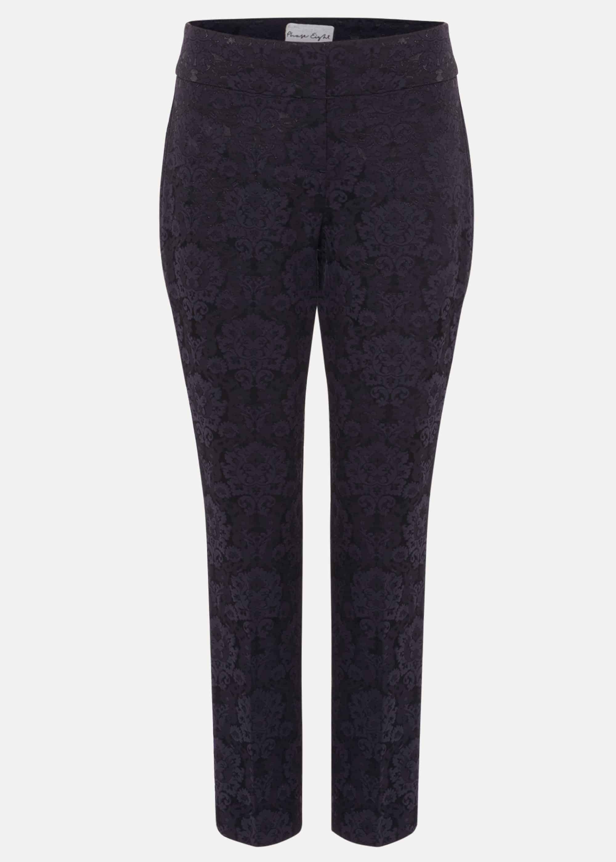 Lil Floral Jacquard Trousers