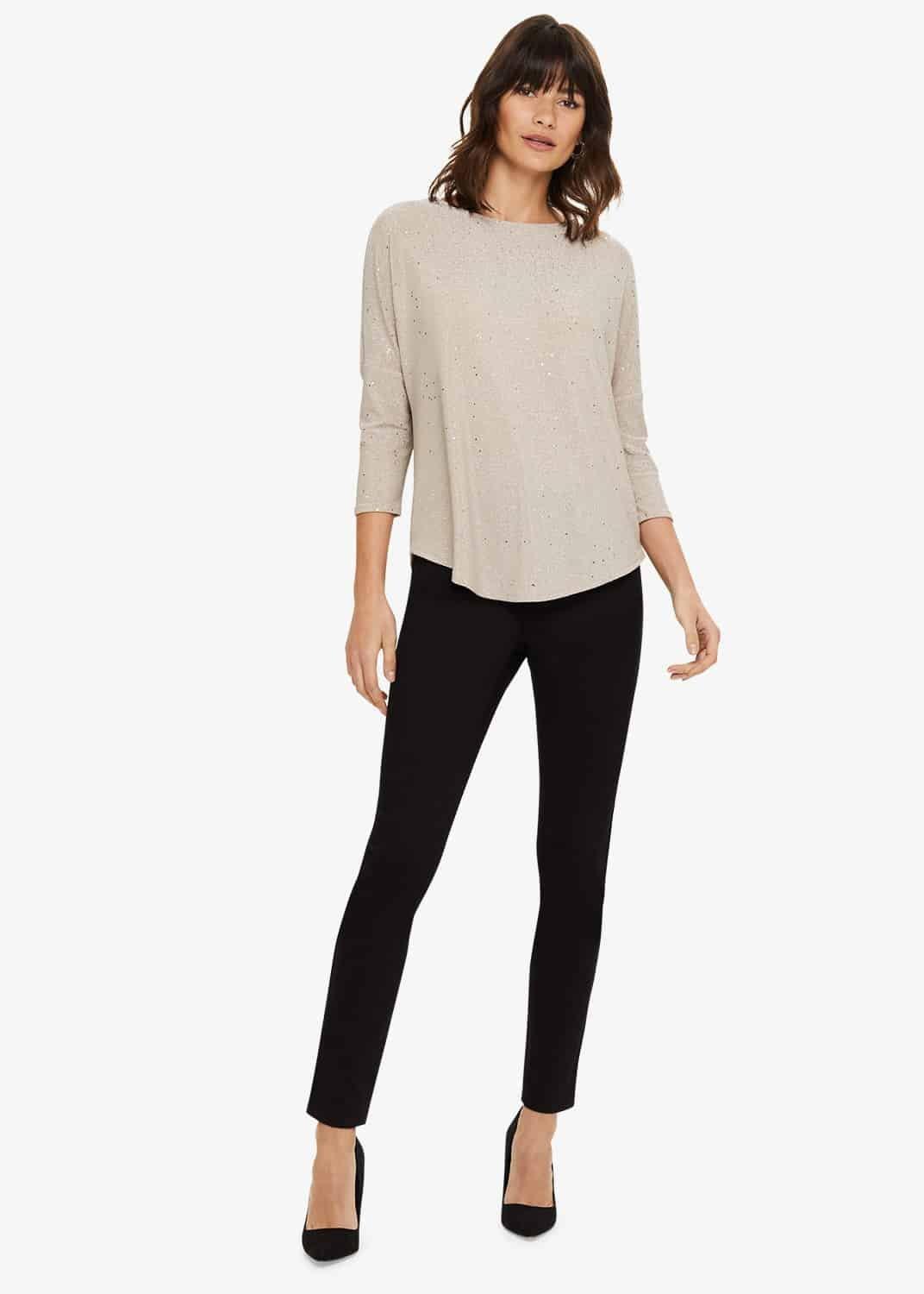 Vicki Sparkle Panel Jeans