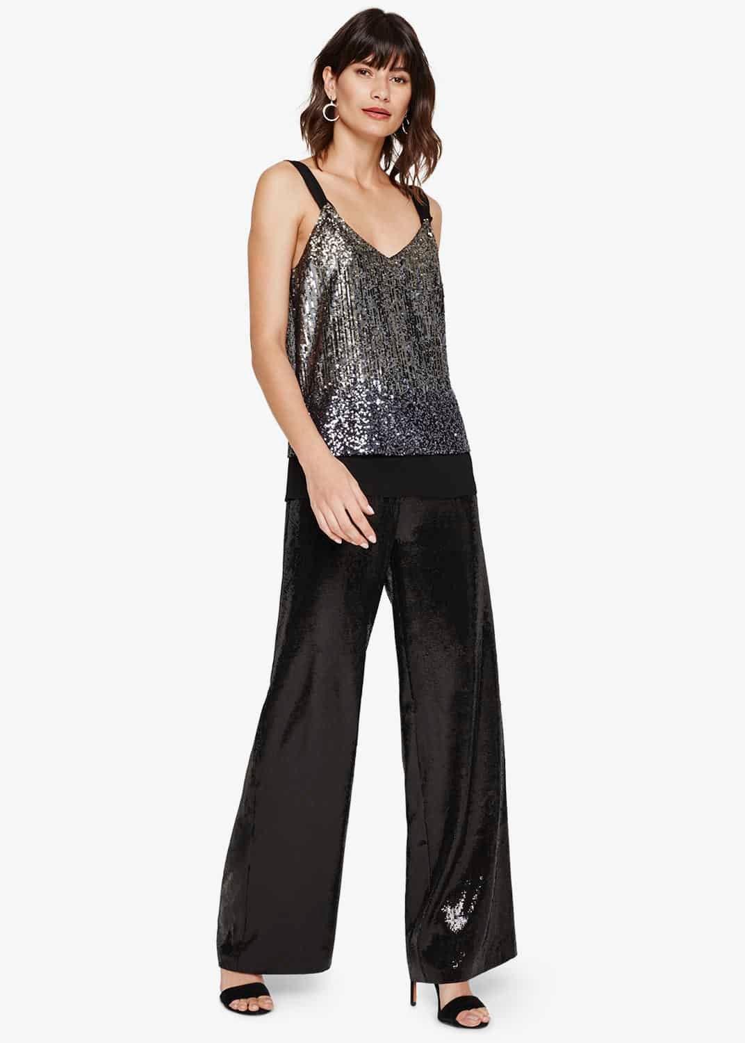 Kay Sparkle Sequin Trousers