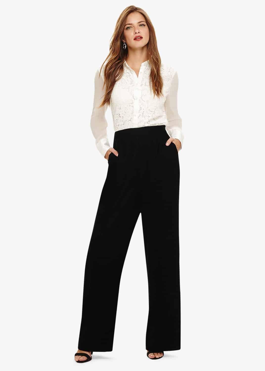 Tabby Velvet Wide Leg Trousers