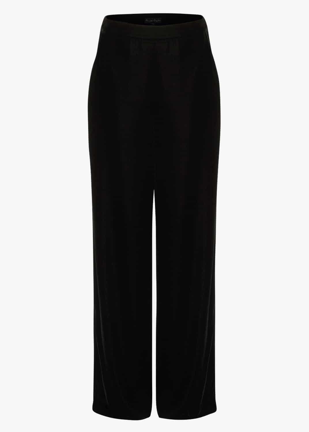 Tabby Velvet Wide Leg Trousers