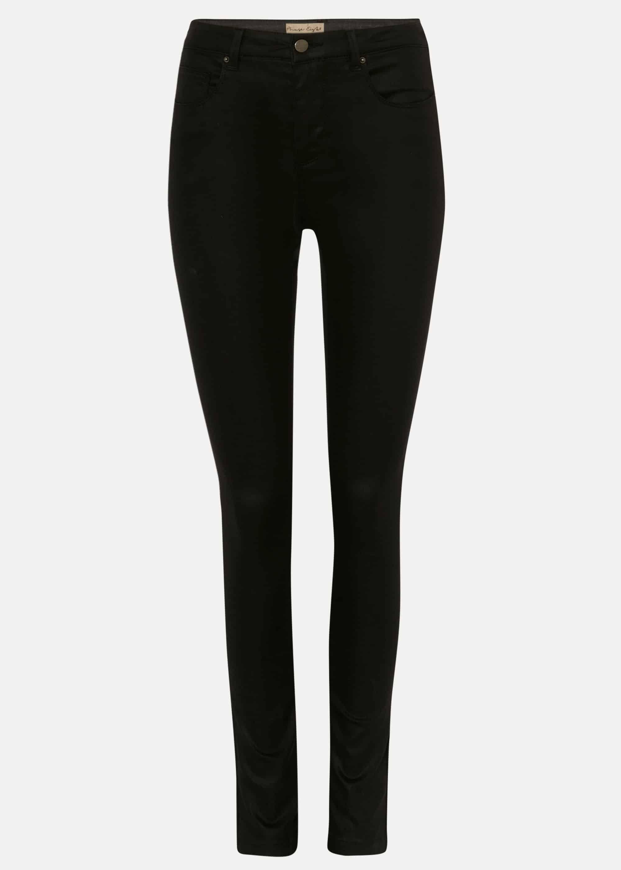 Cariea Skinny Fit Coated Jeans