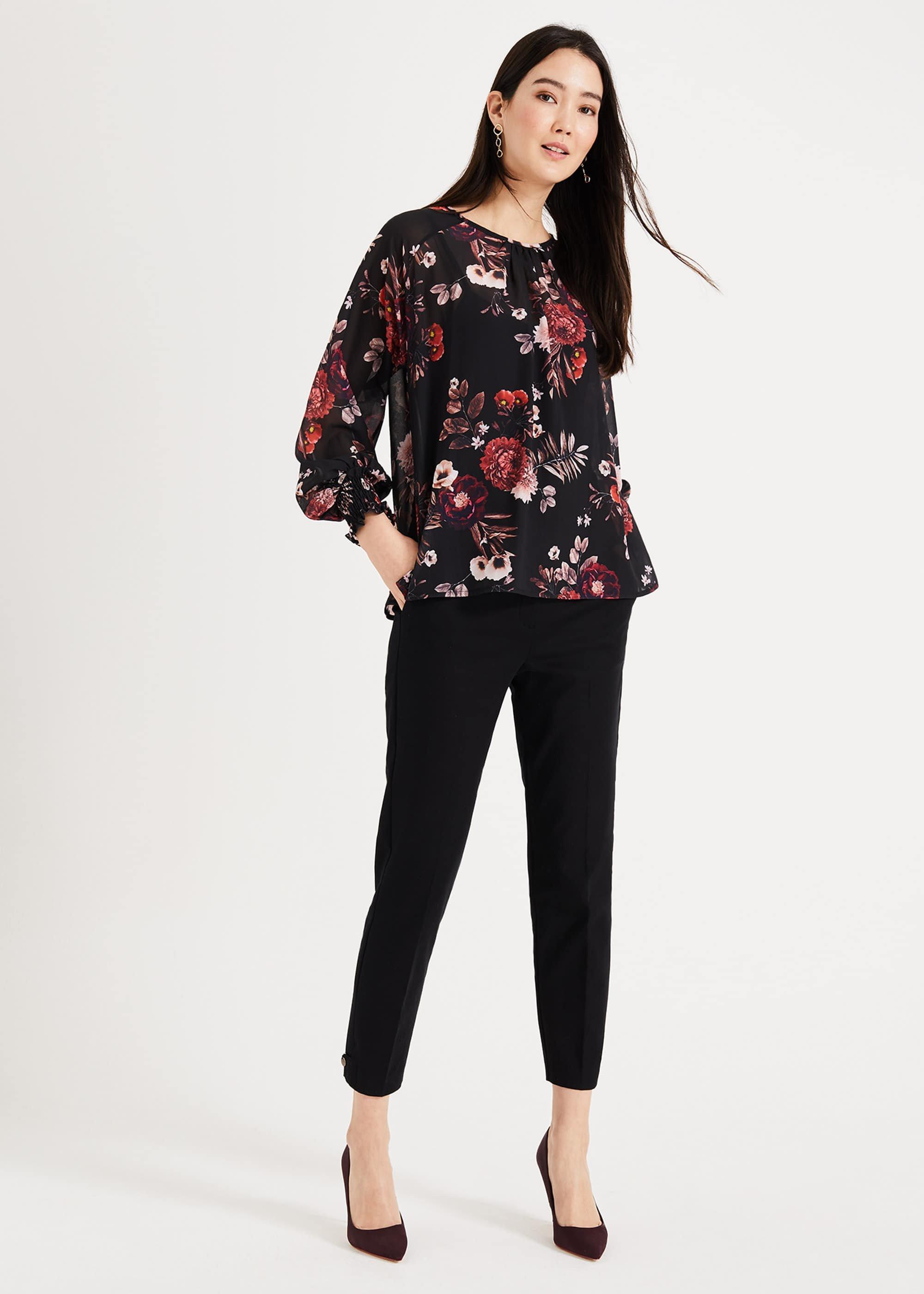 Maxime Button Hem Trousers