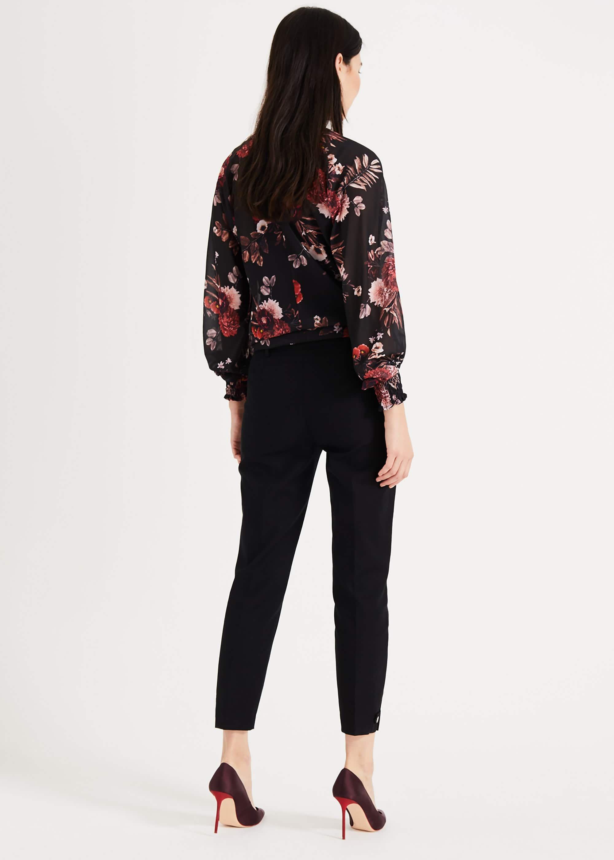 Maxime Button Hem Trousers