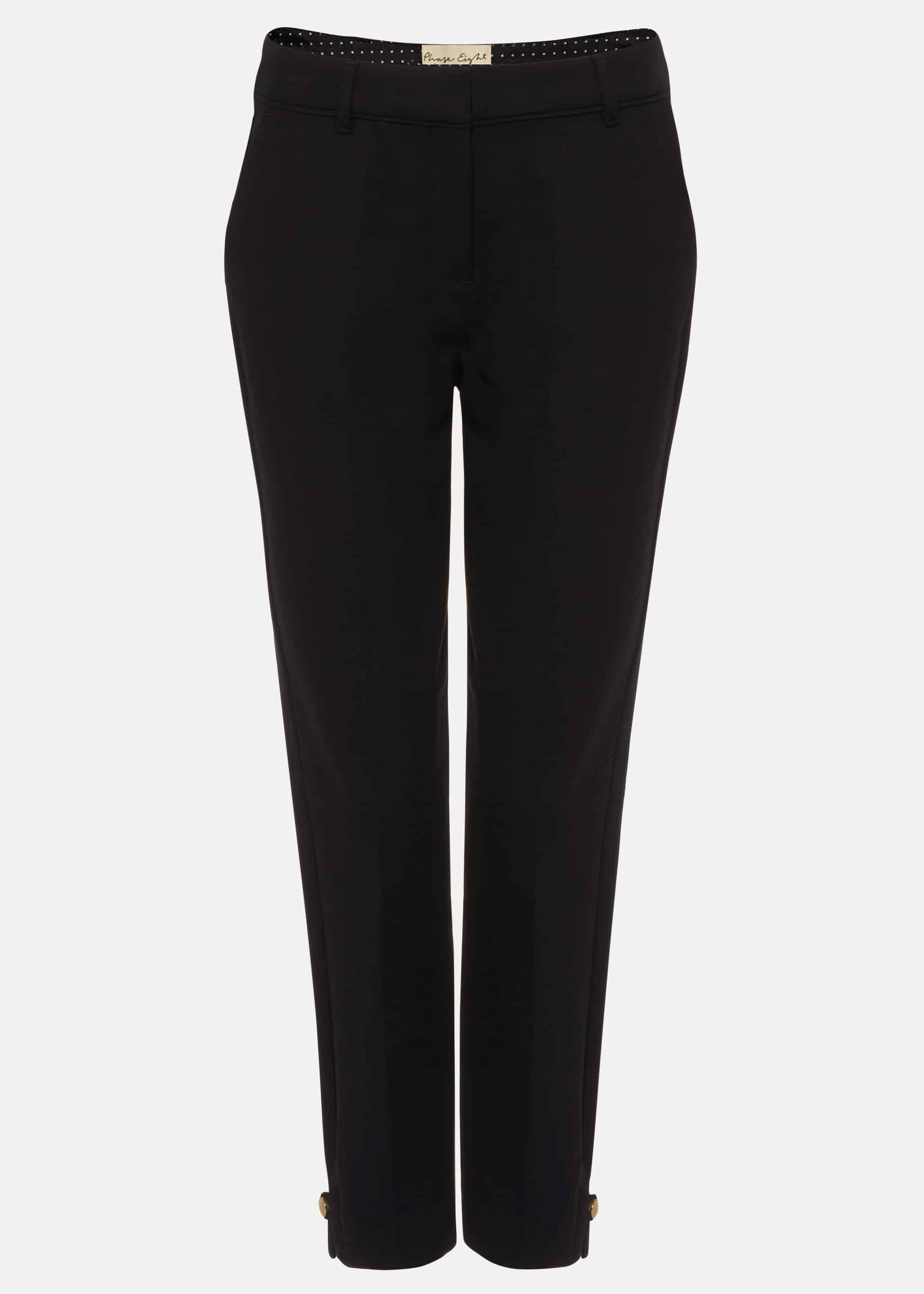 Maxime Button Hem Trousers