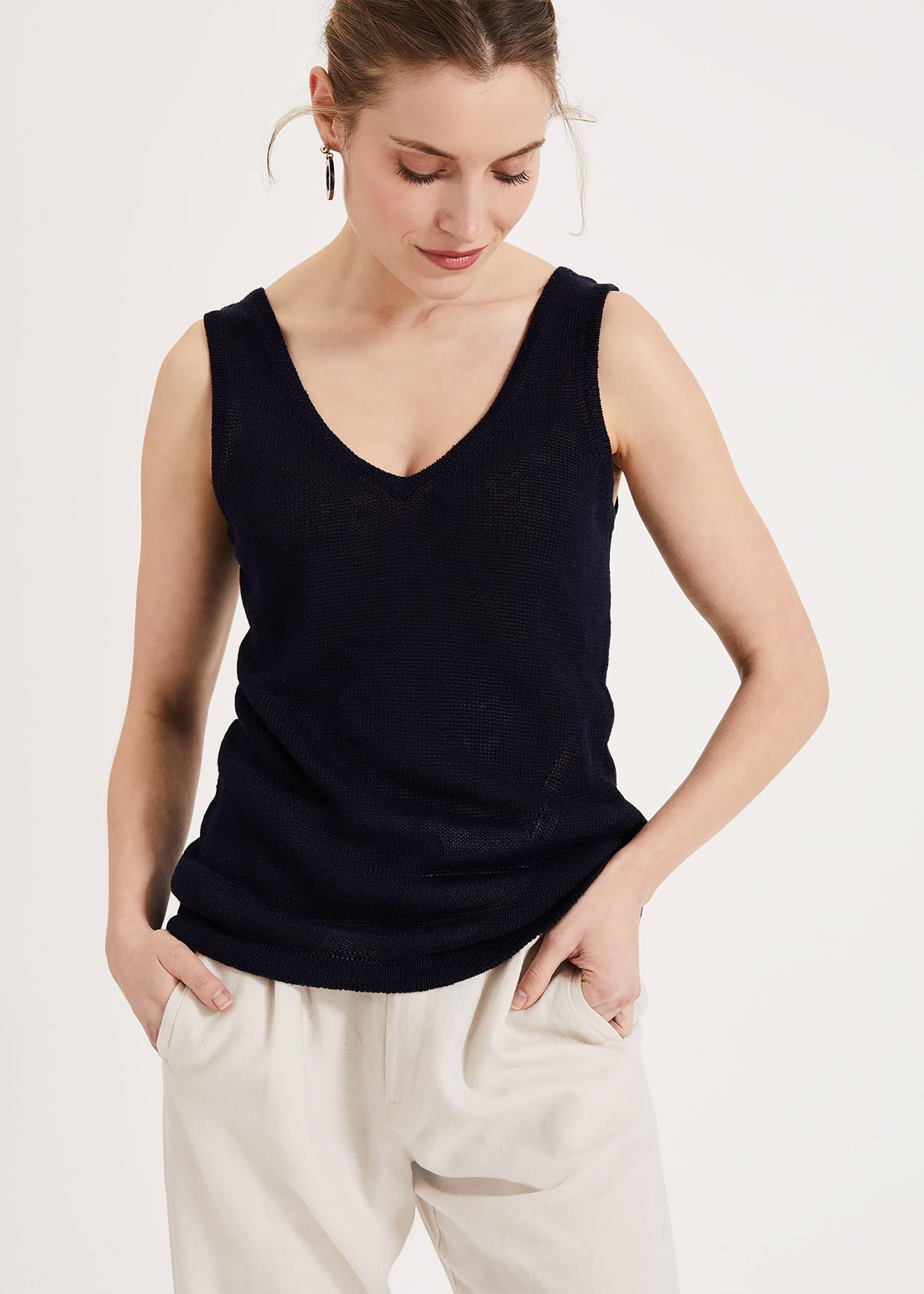 Linen Peg Trousers