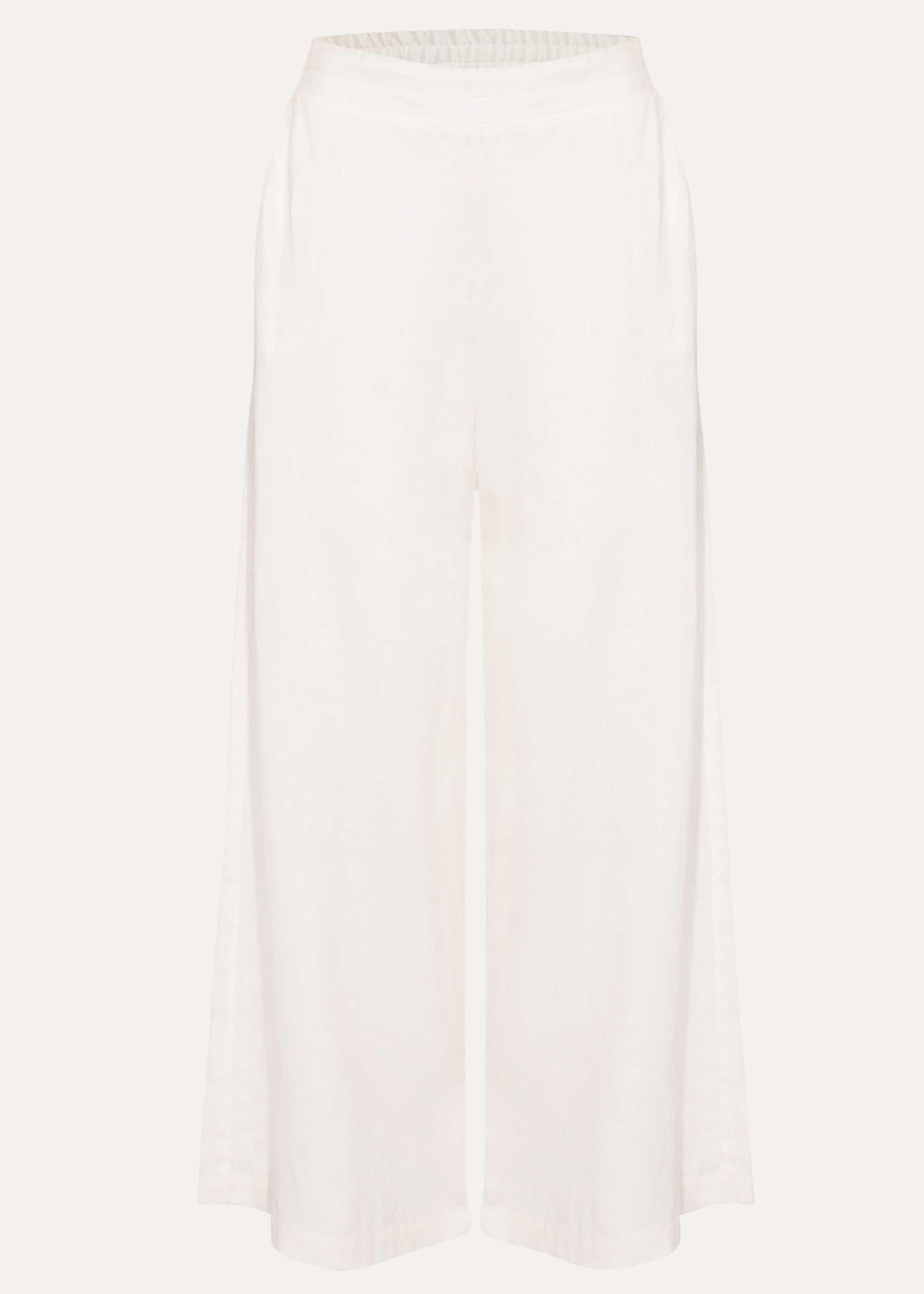 Lux Linen Wide Trousers