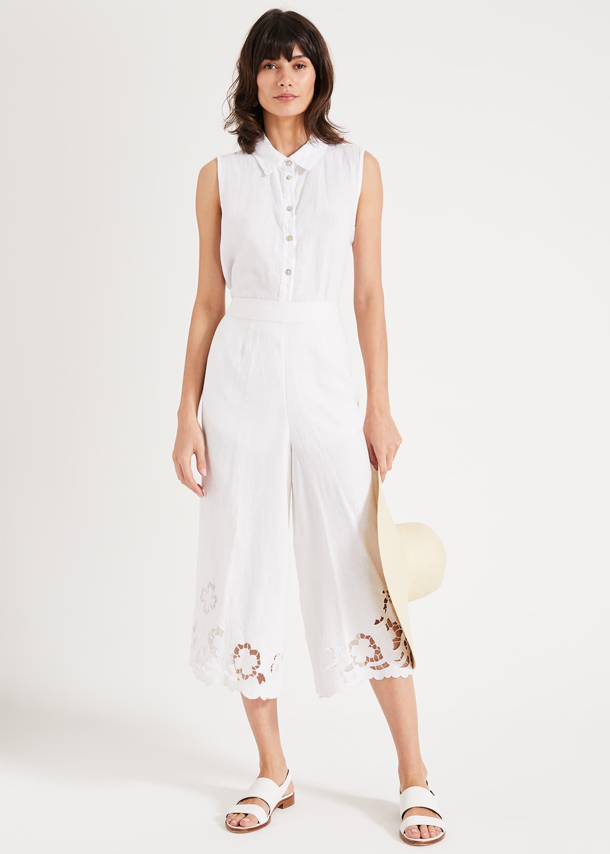 Cemile Linen Trousers