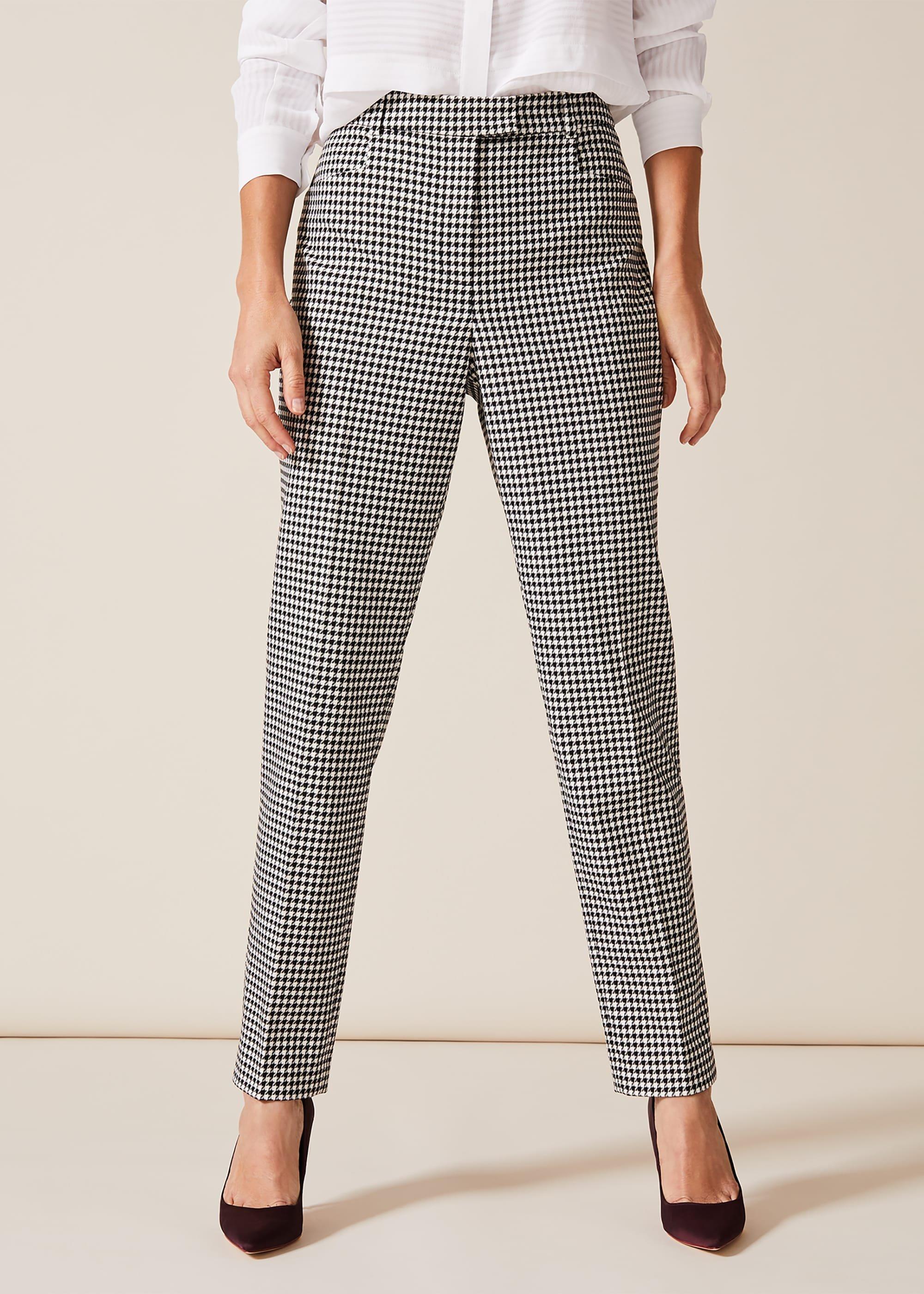 Ridley Dogtooth Tapered Trousers