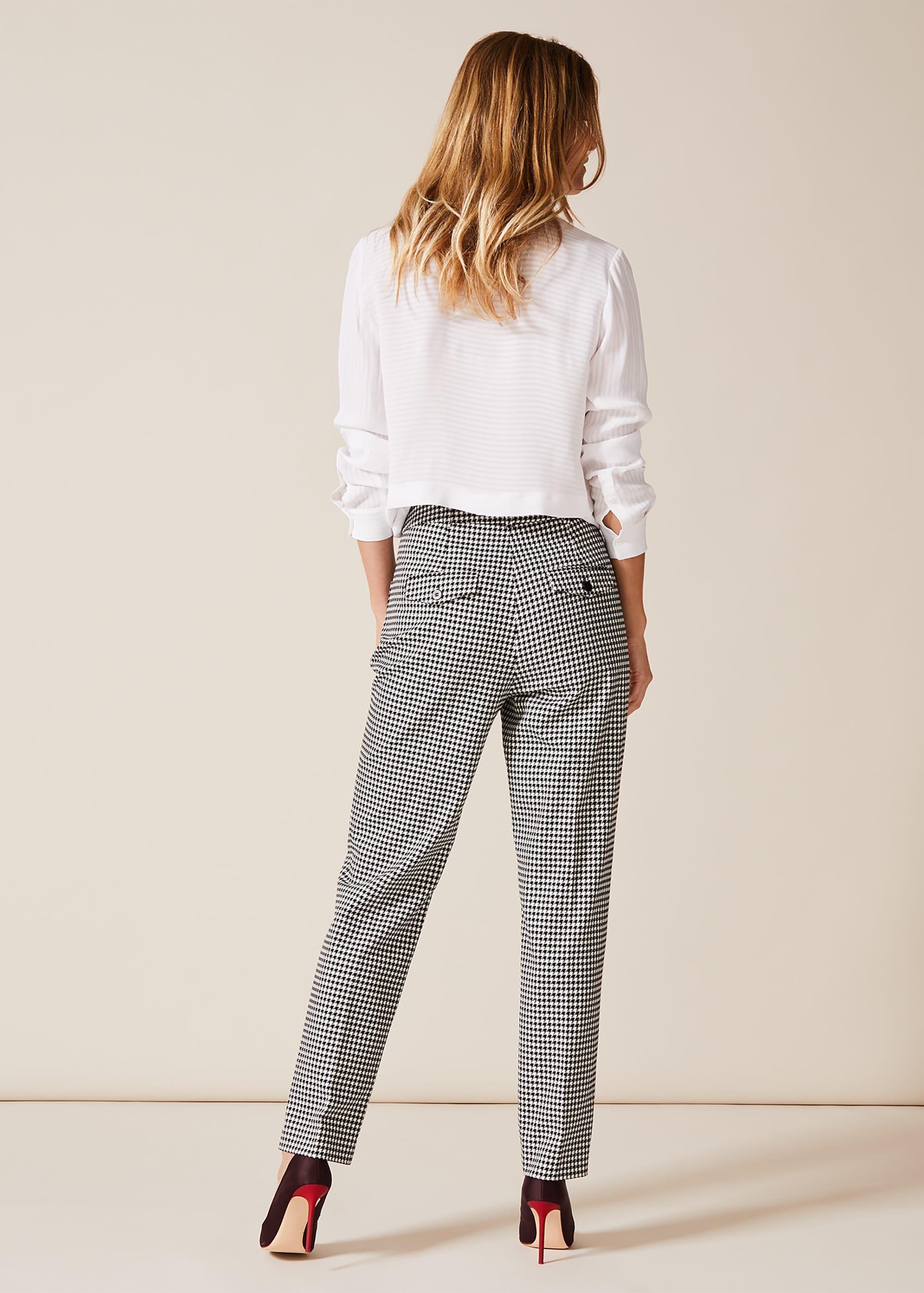 Ridley Dogtooth Tapered Trousers