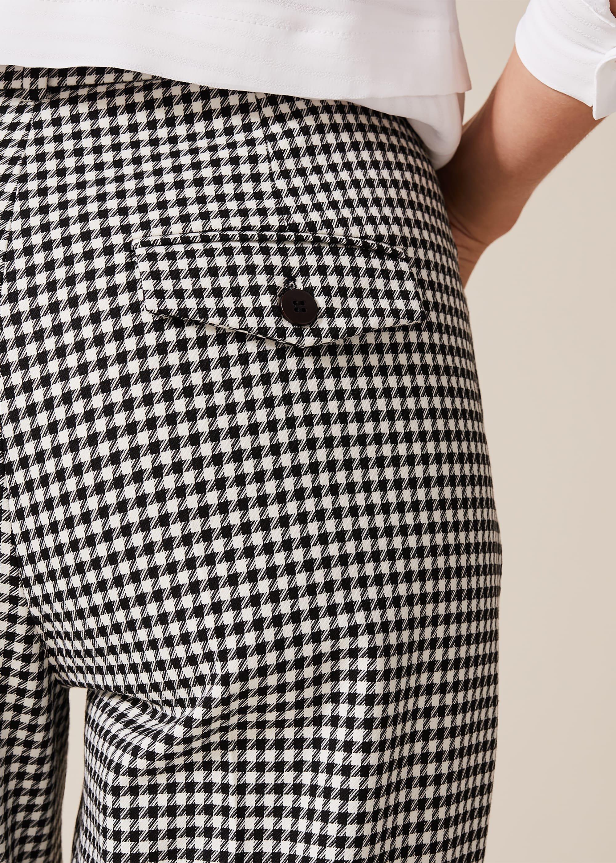 Ridley Dogtooth Tapered Trousers