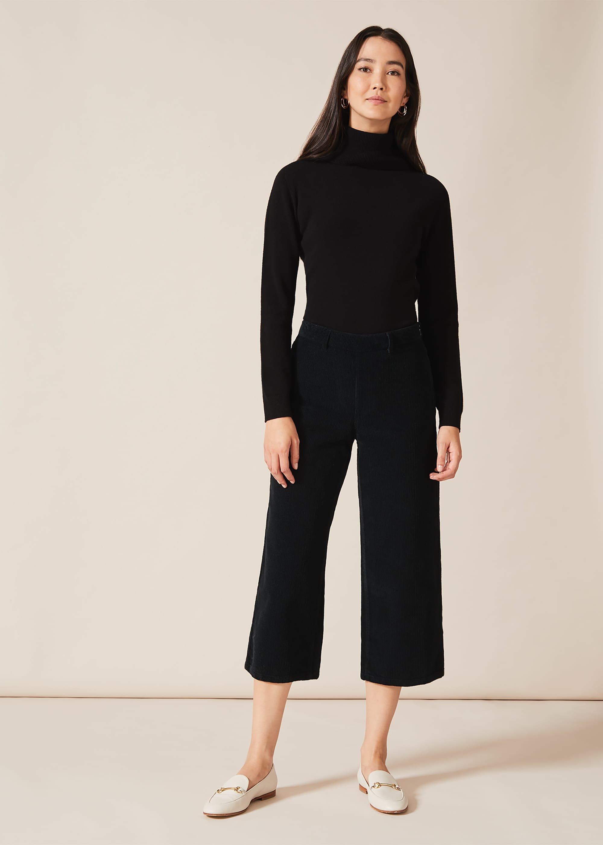 Paisia Cord Crop Trousers