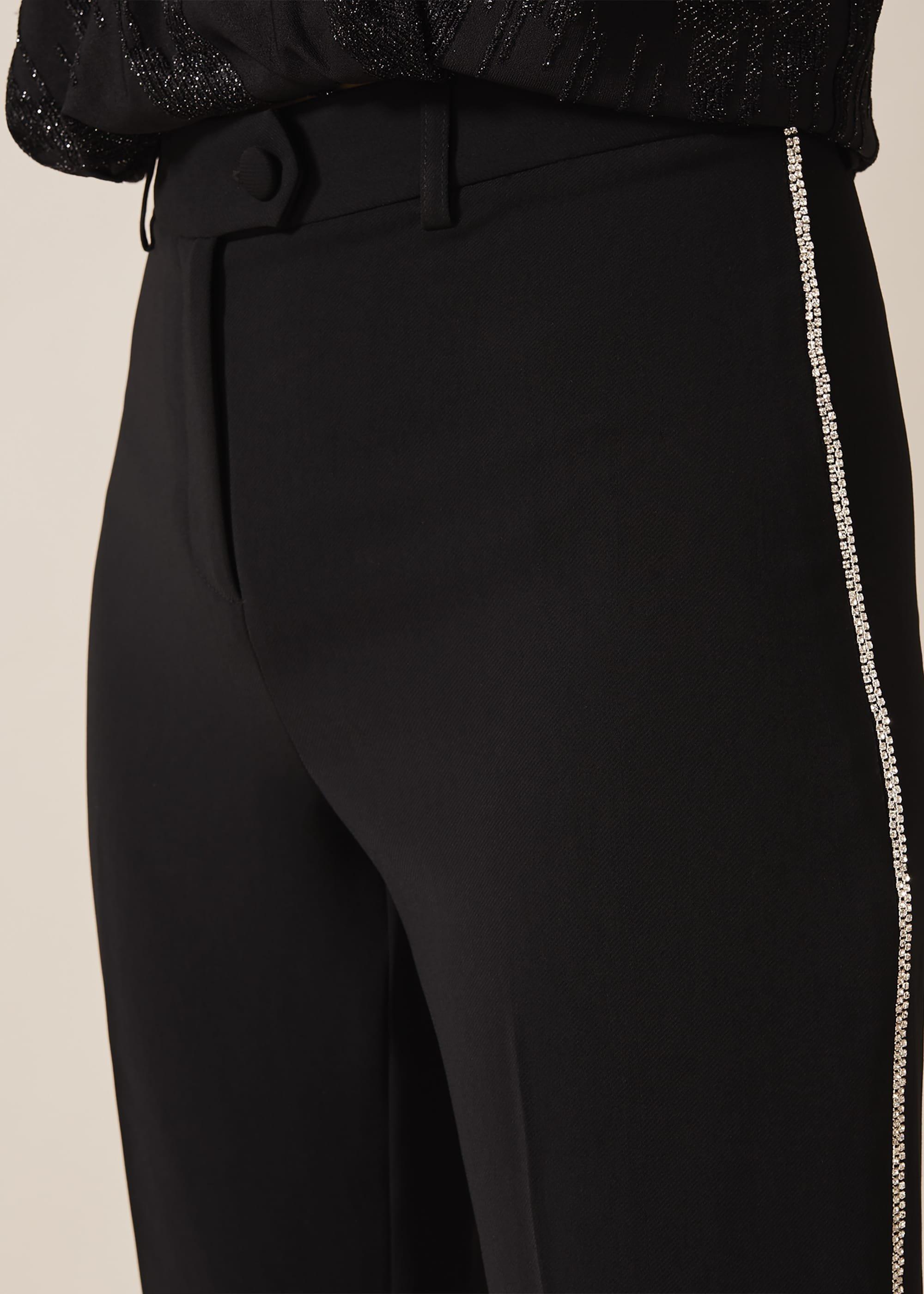 Safia Tapered Diamante Trousers
