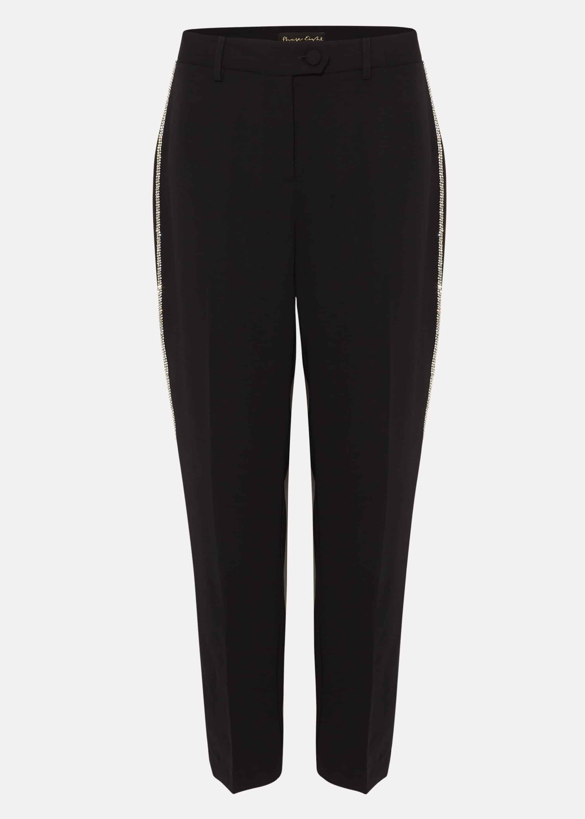 Safia Tapered Diamante Trousers