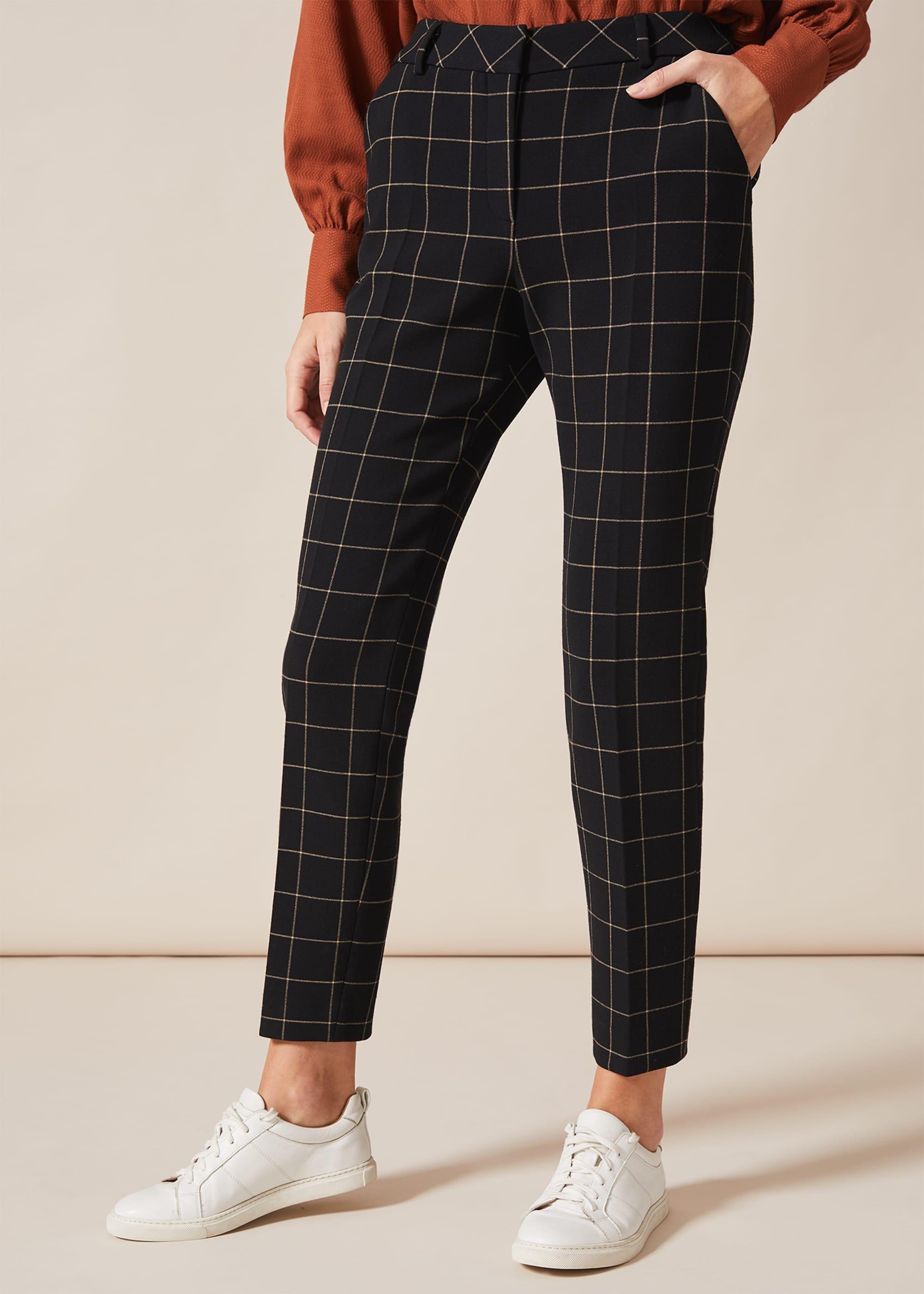 Toni Check Suit Trousers
