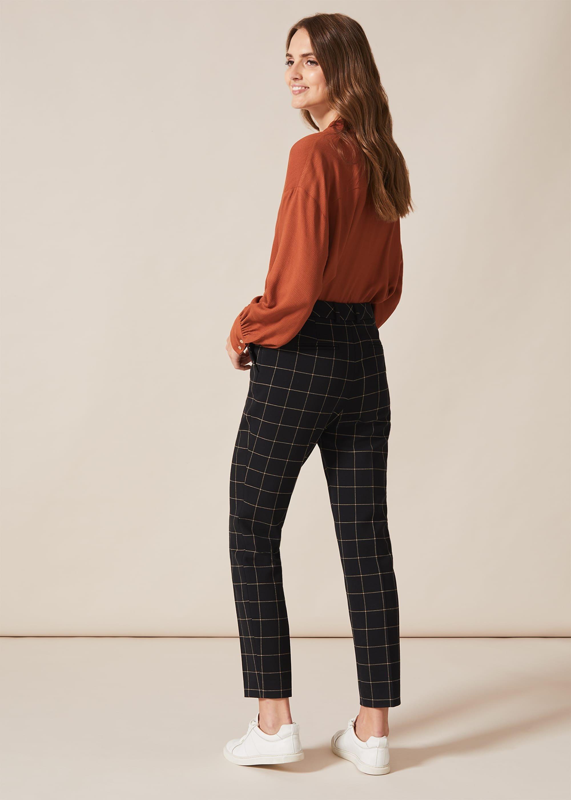 Toni Check Suit Trousers
