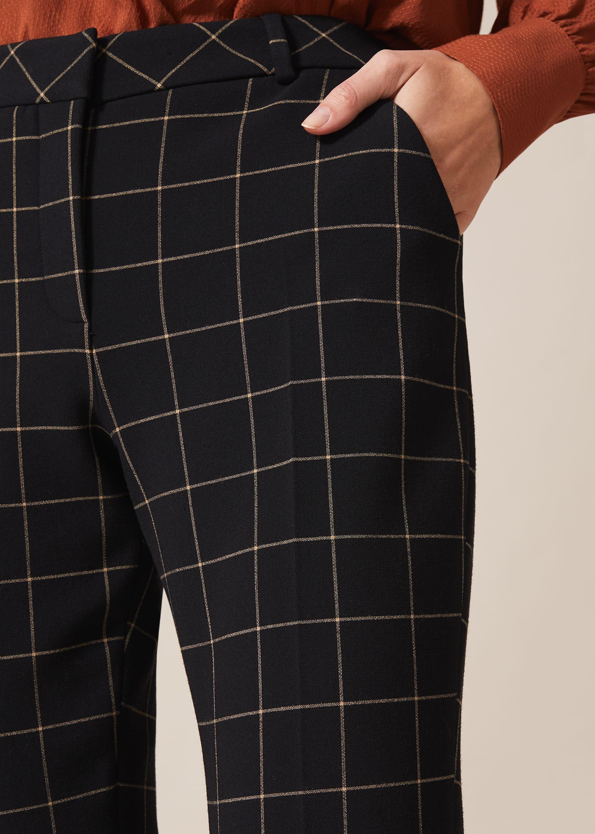 Toni Check Suit Trousers