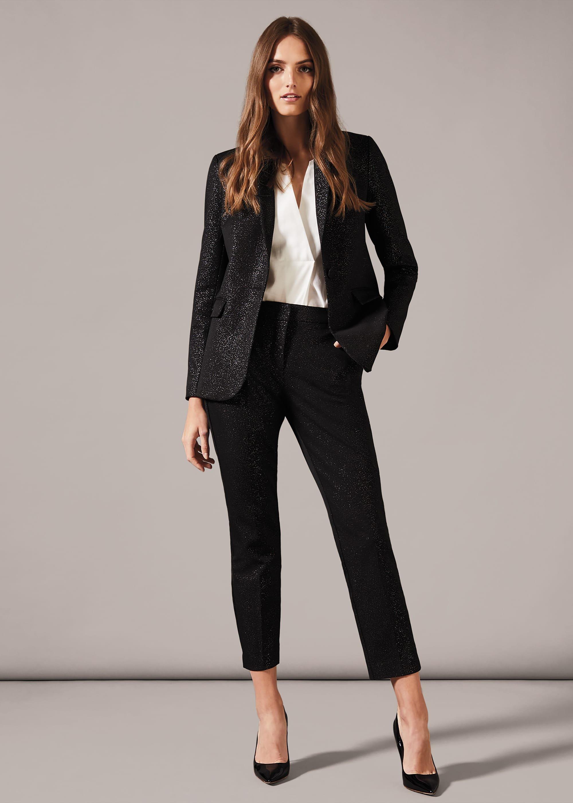 Ulrica Glitter Suit Trousers